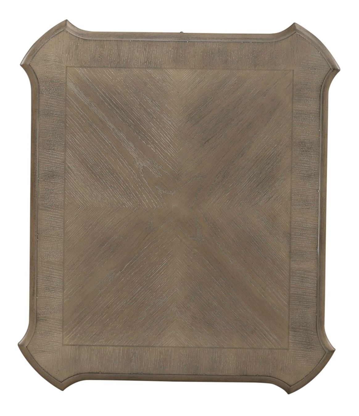 Magnolia Manor Cloverleaf Cocktail Table | Weathered Bisque