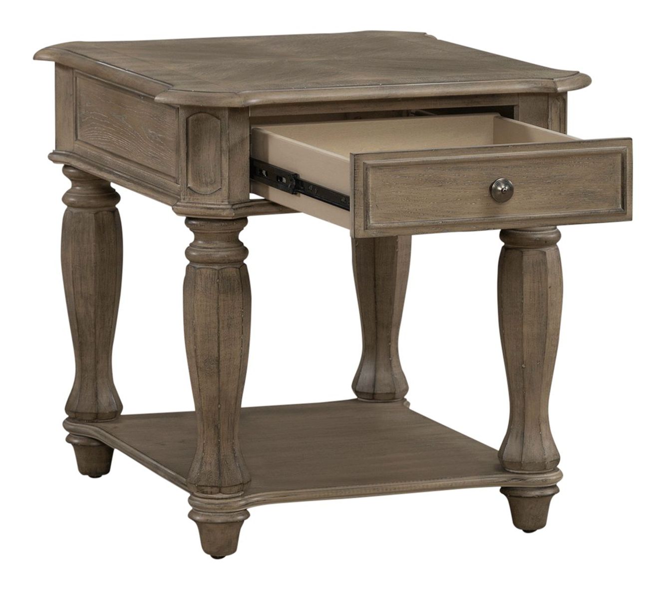 Magnolia Manor Round Cocktail Table Set | Liberty Furniture