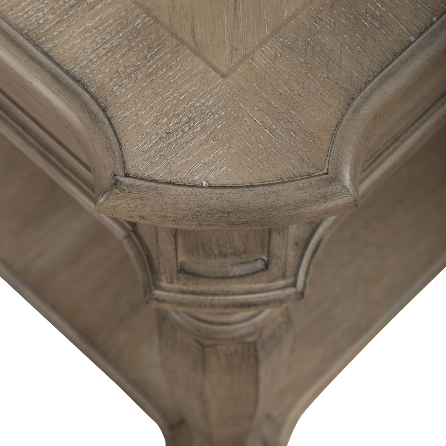 Magnolia Manor Weathered Bisque Round Cocktail Set | 3-Pc