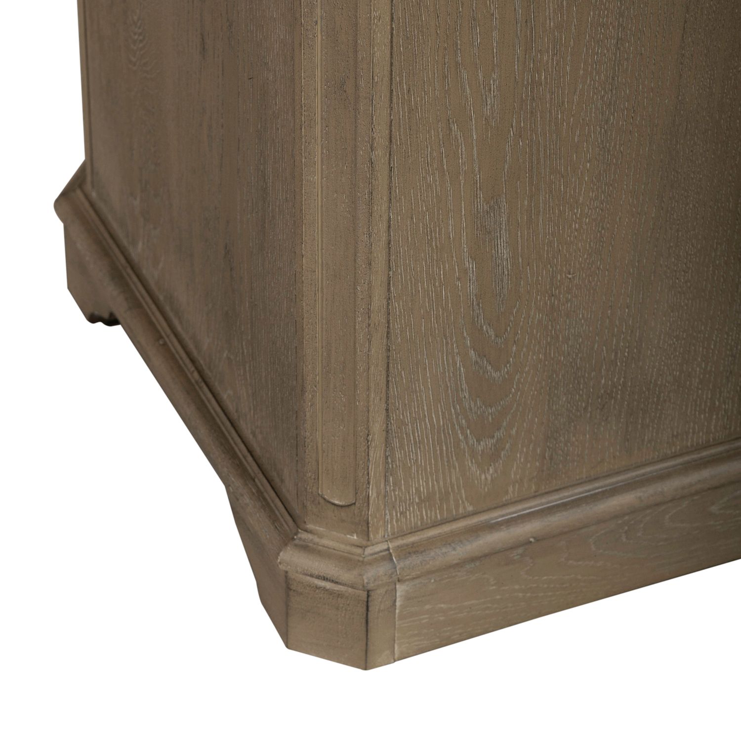 Magnolia Manor Cloverleaf Cocktail Table | Weathered Bisque