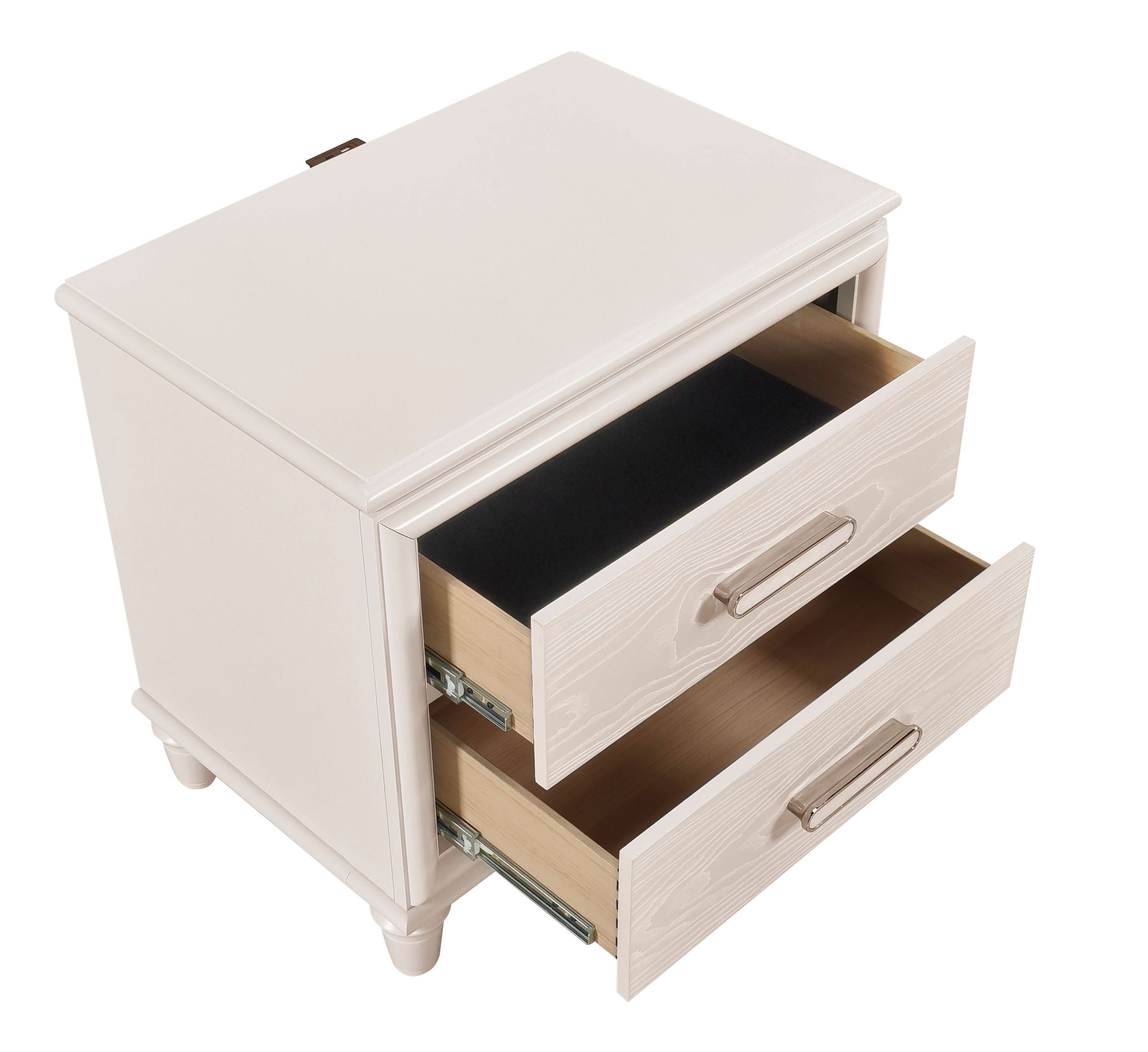 Montrose Wood 2-Drawer Night Stand