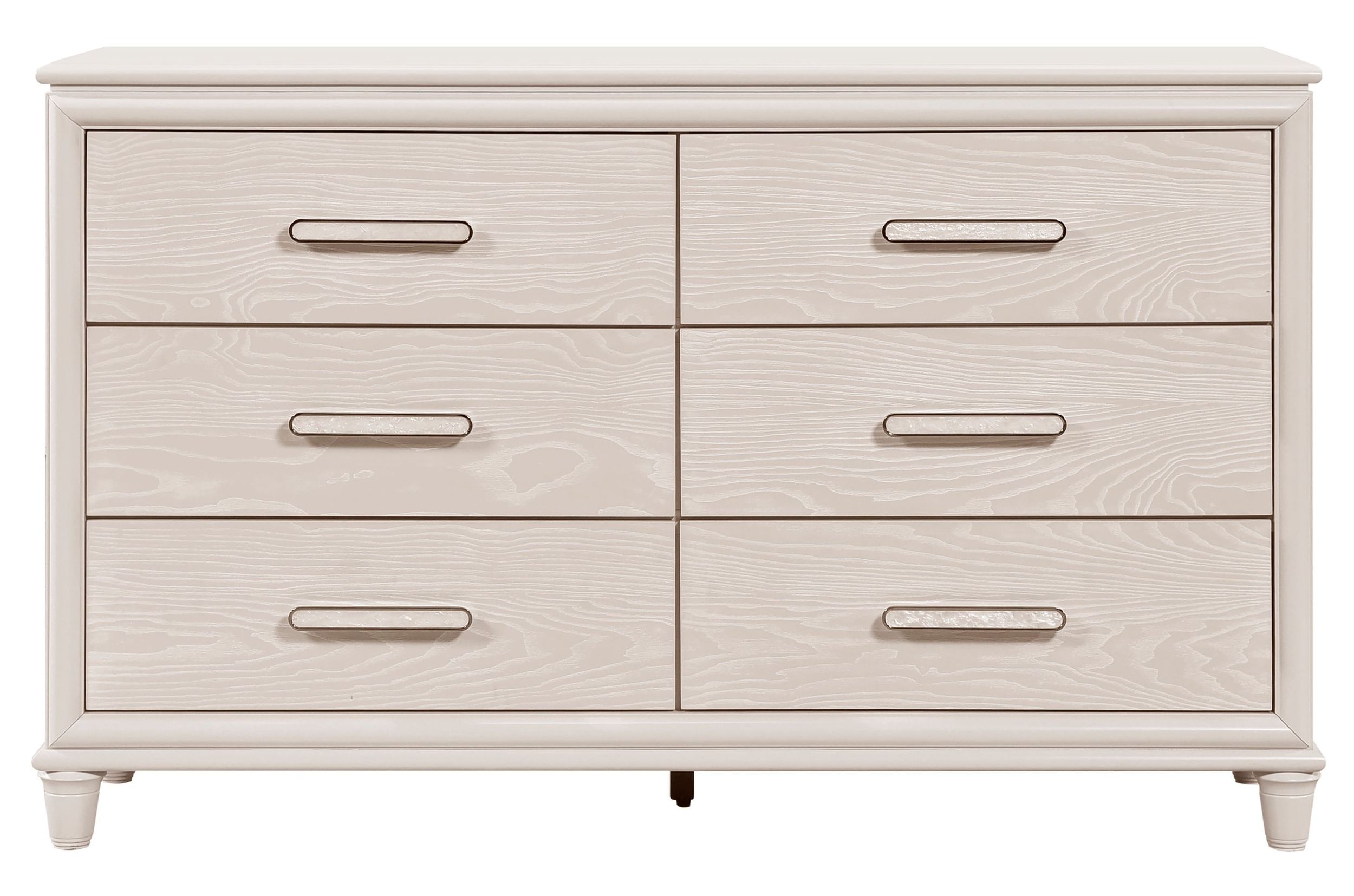 Montrose Chenille/Wood Storage Platform Bedroom Set with LED Lighting