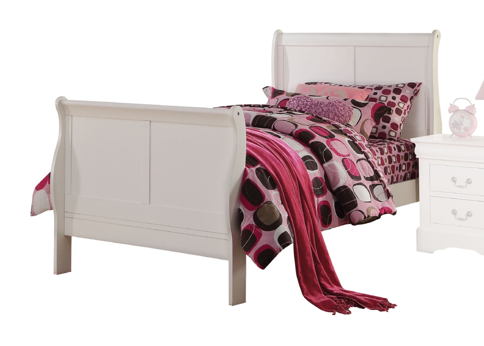 Louis Philippe III Youth Sleigh Bed