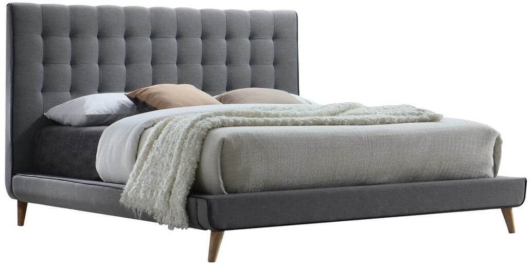 Valda Fabric Platform Bedroom Set