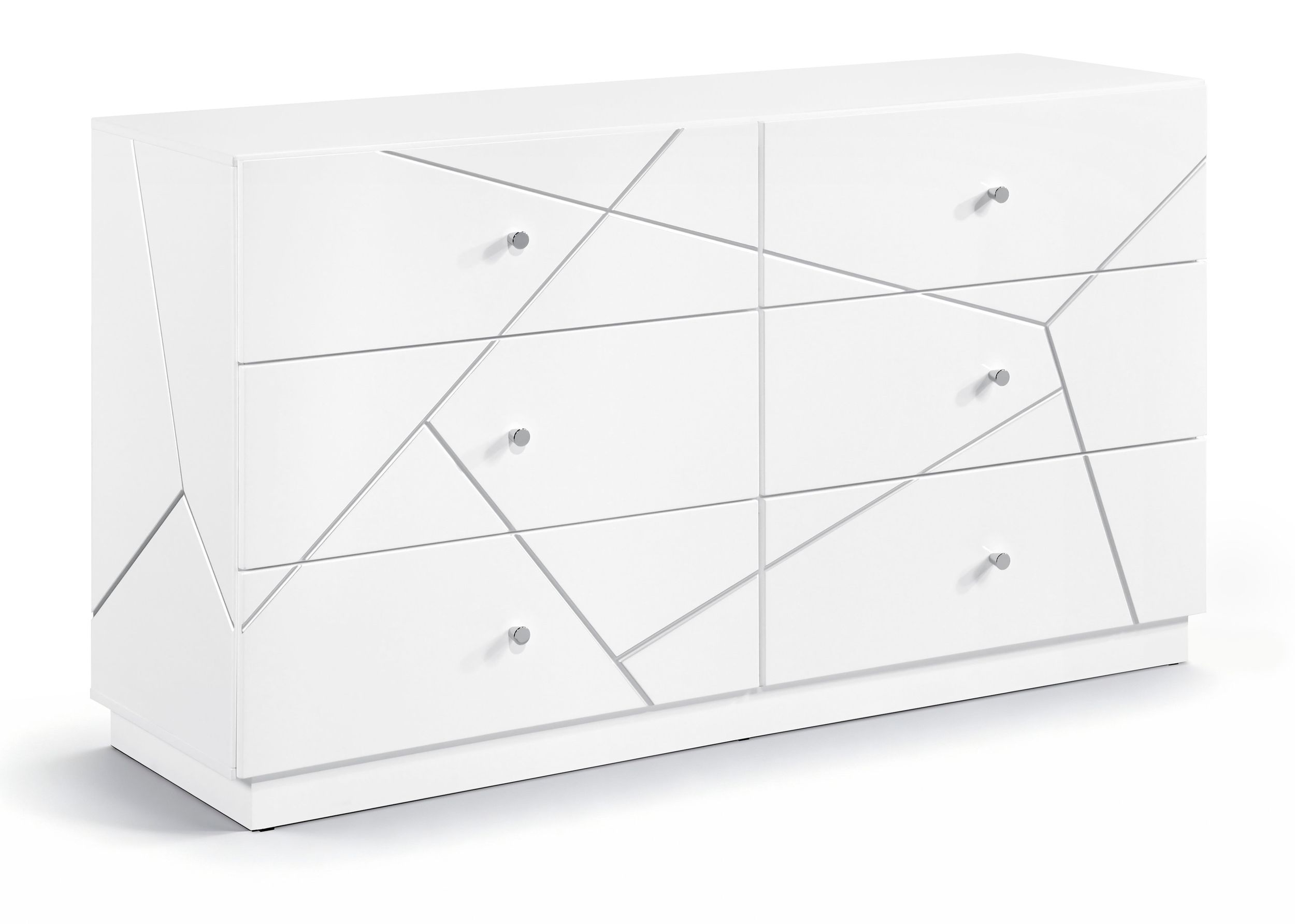 Orlo Wood Panel Bedroom Set with LED Lighting