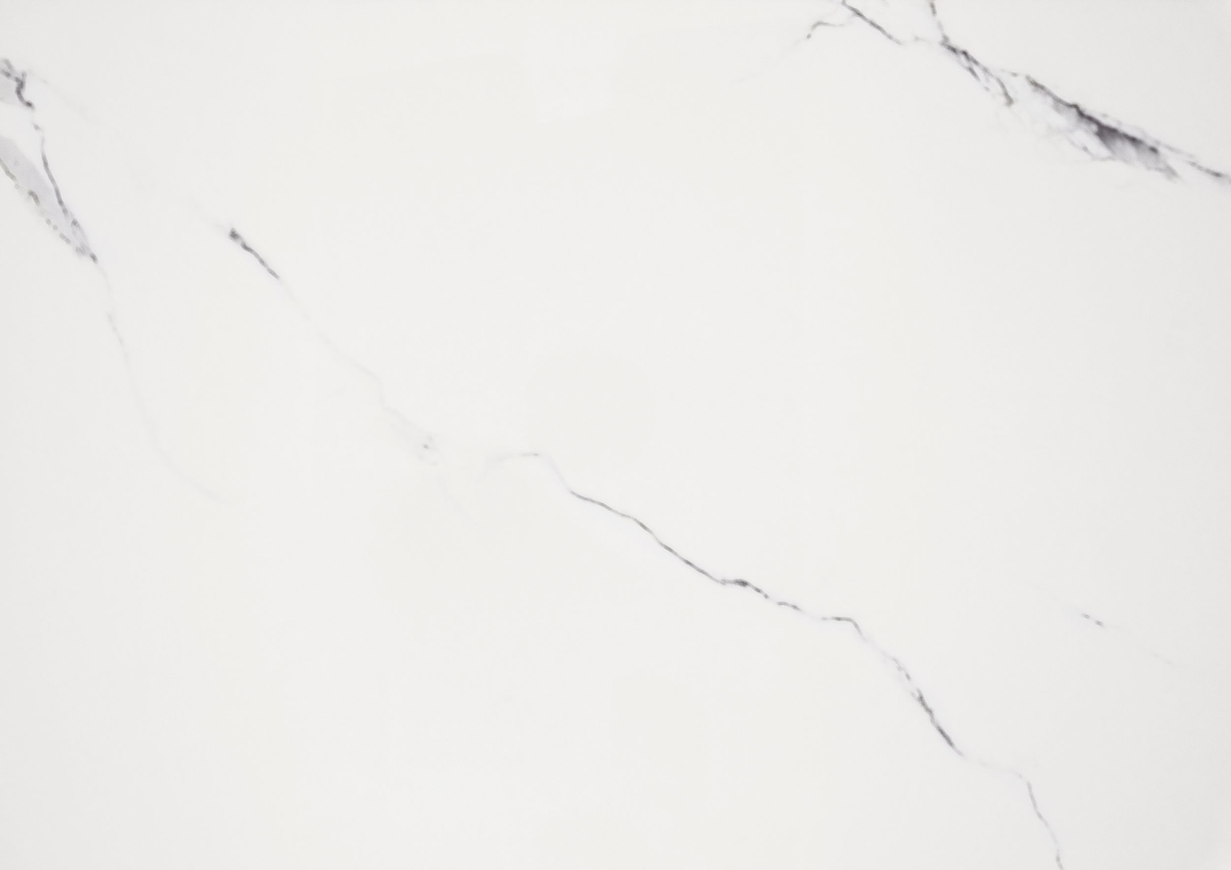 Ripple Chenille/Faux Marble/Wood California King Panel Bed with LED Lighting
