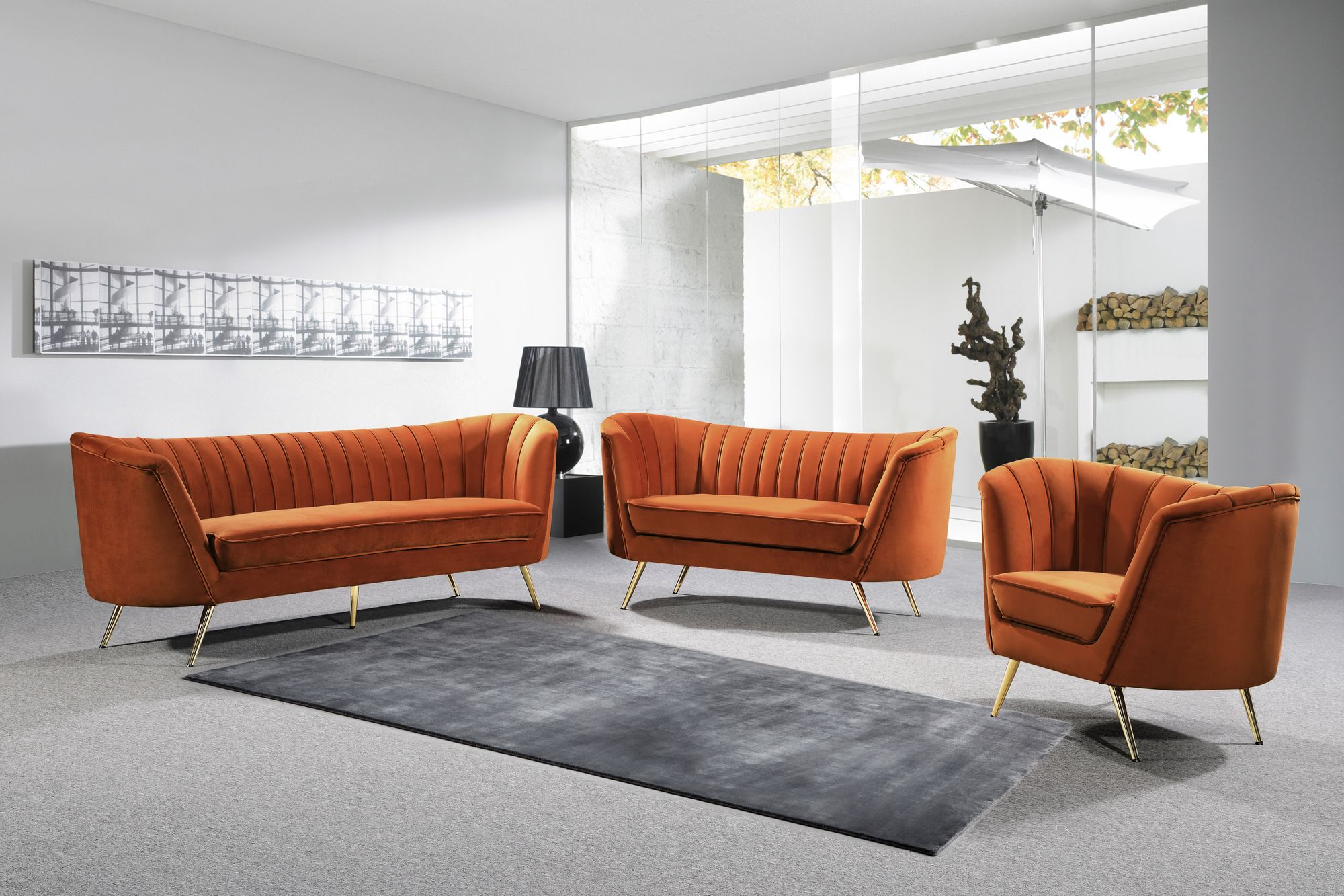 Margo Velvet Chair
