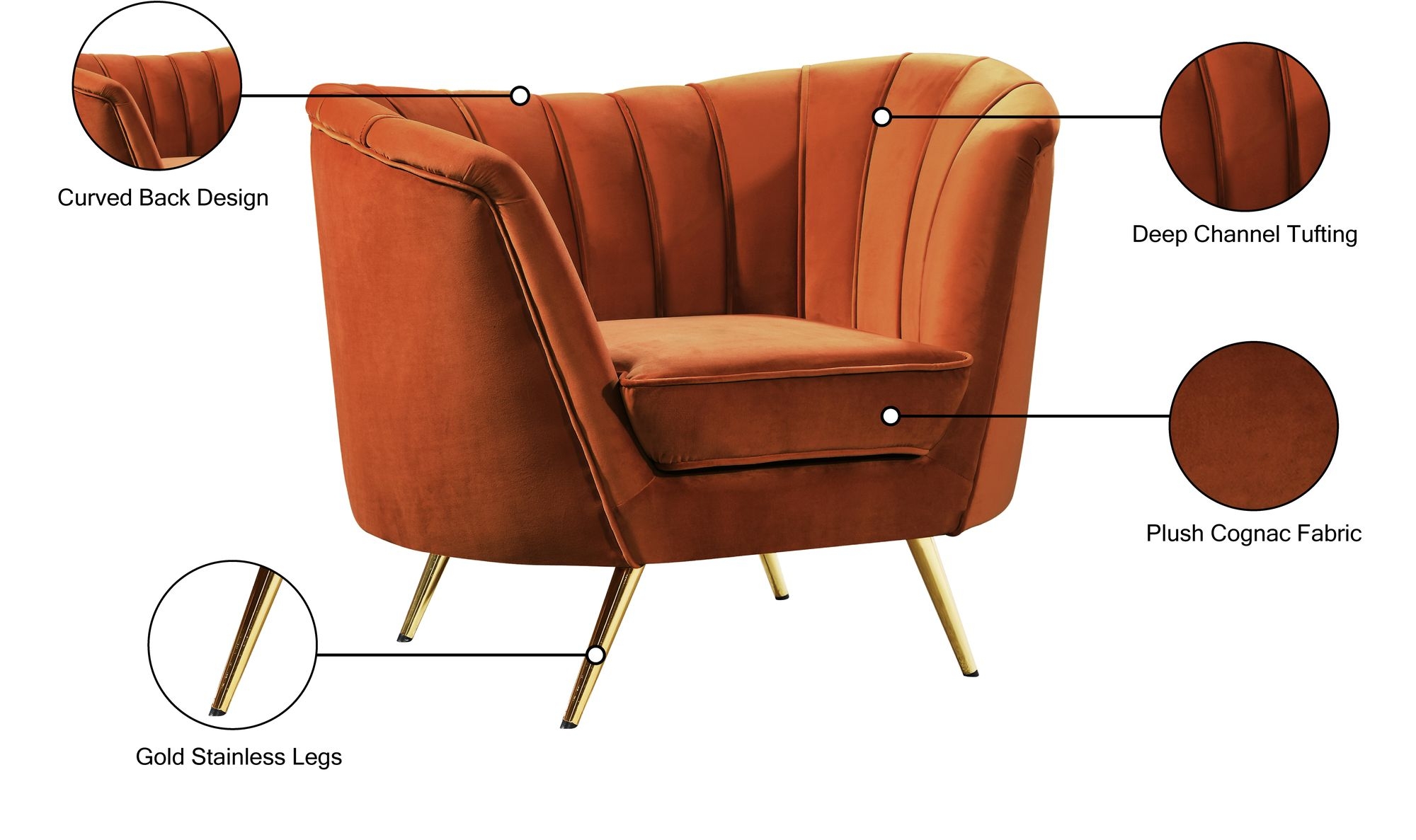 Margo Velvet Chair