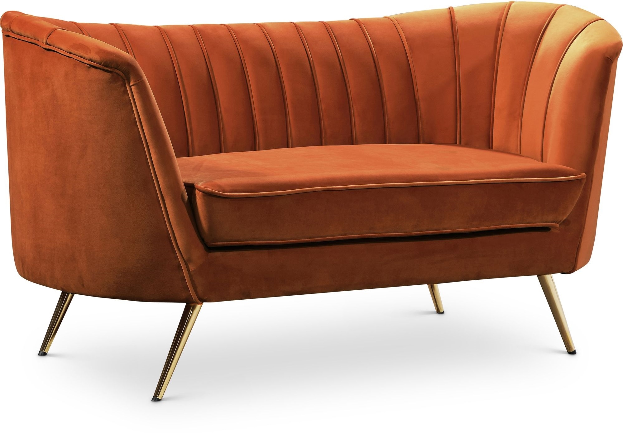 Margo Velvet Loveseat
