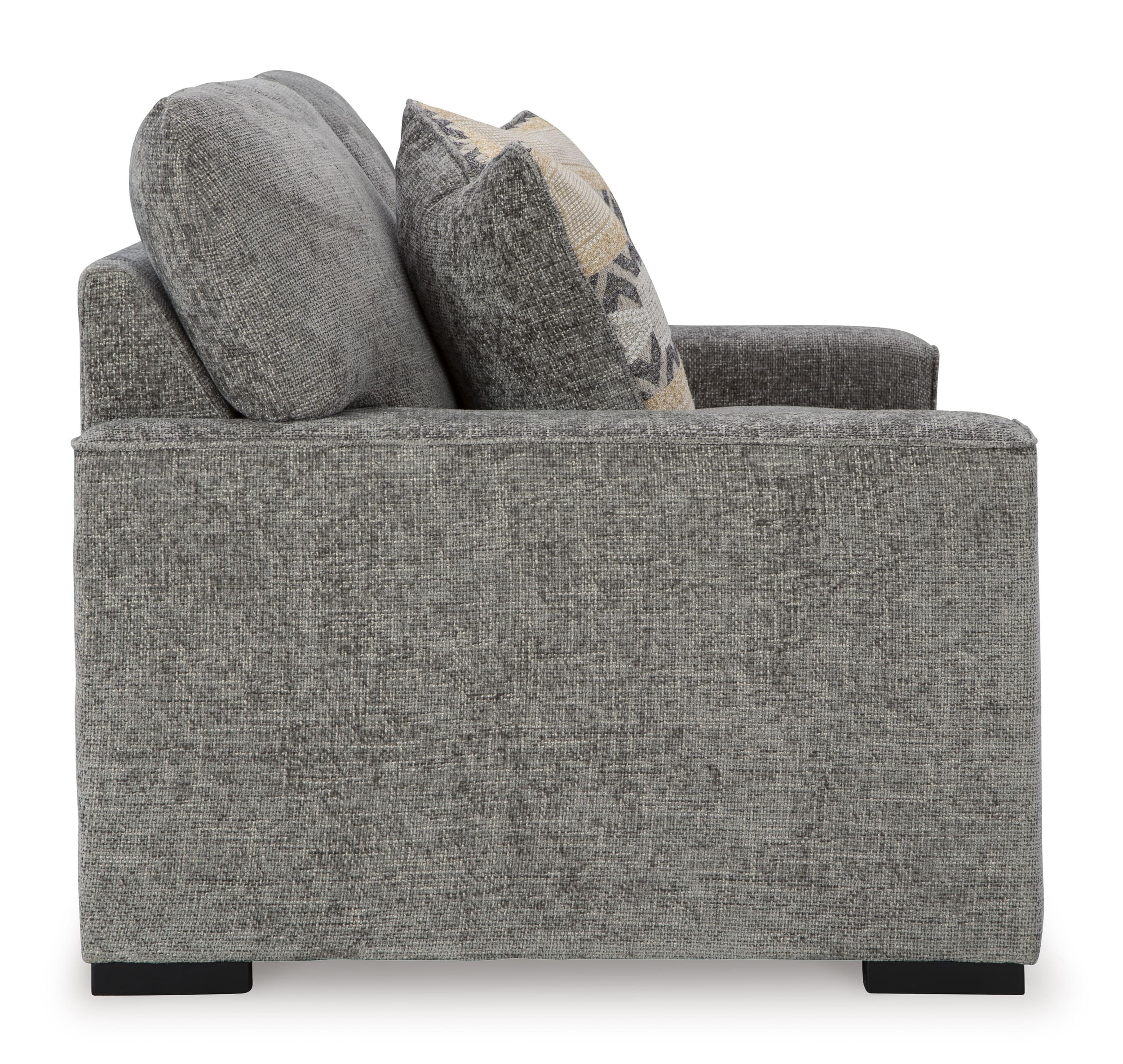 Ashley Dunmor Polyester Loveseat Side