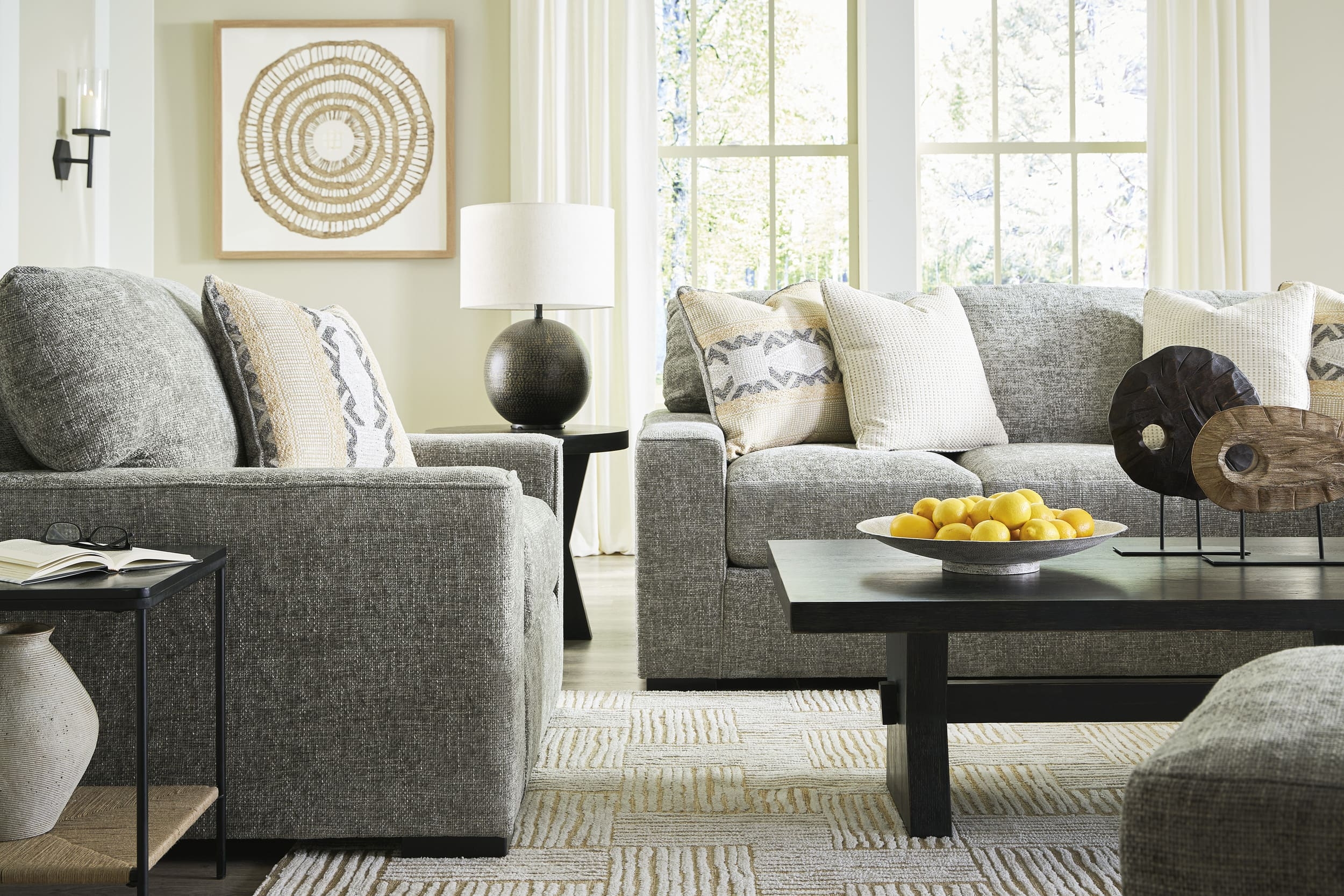 Ashley Dunmor Sofa And Loveseat Set