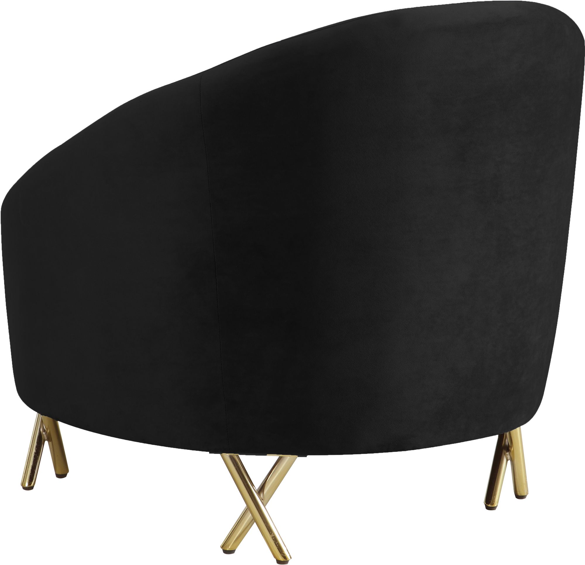 Serpentine Velvet Chair