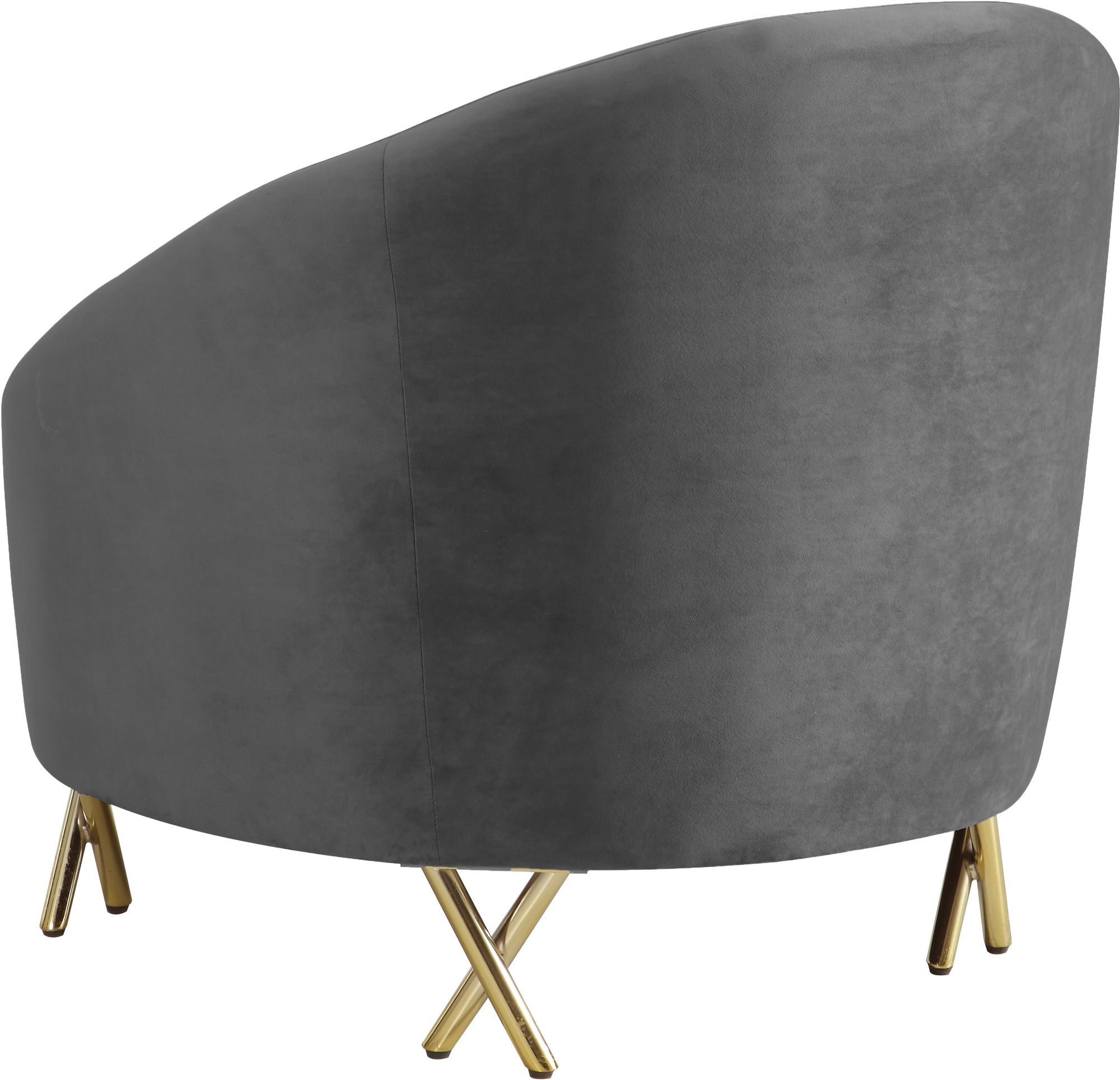 Serpentine Velvet Chair