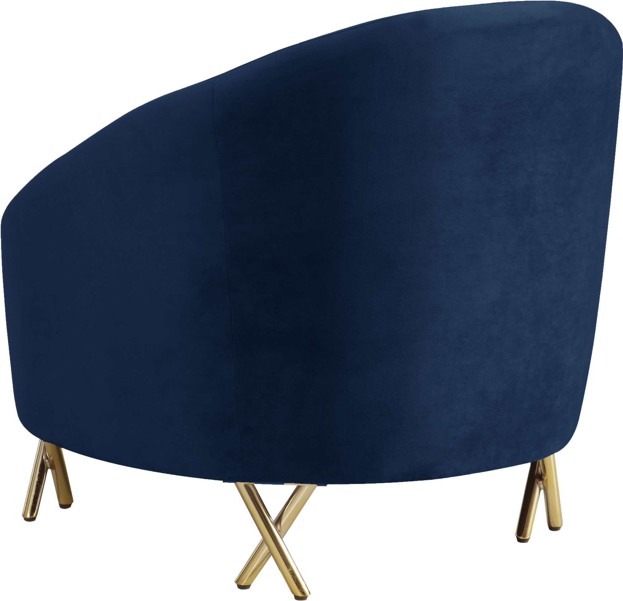 Serpentine Velvet Chair