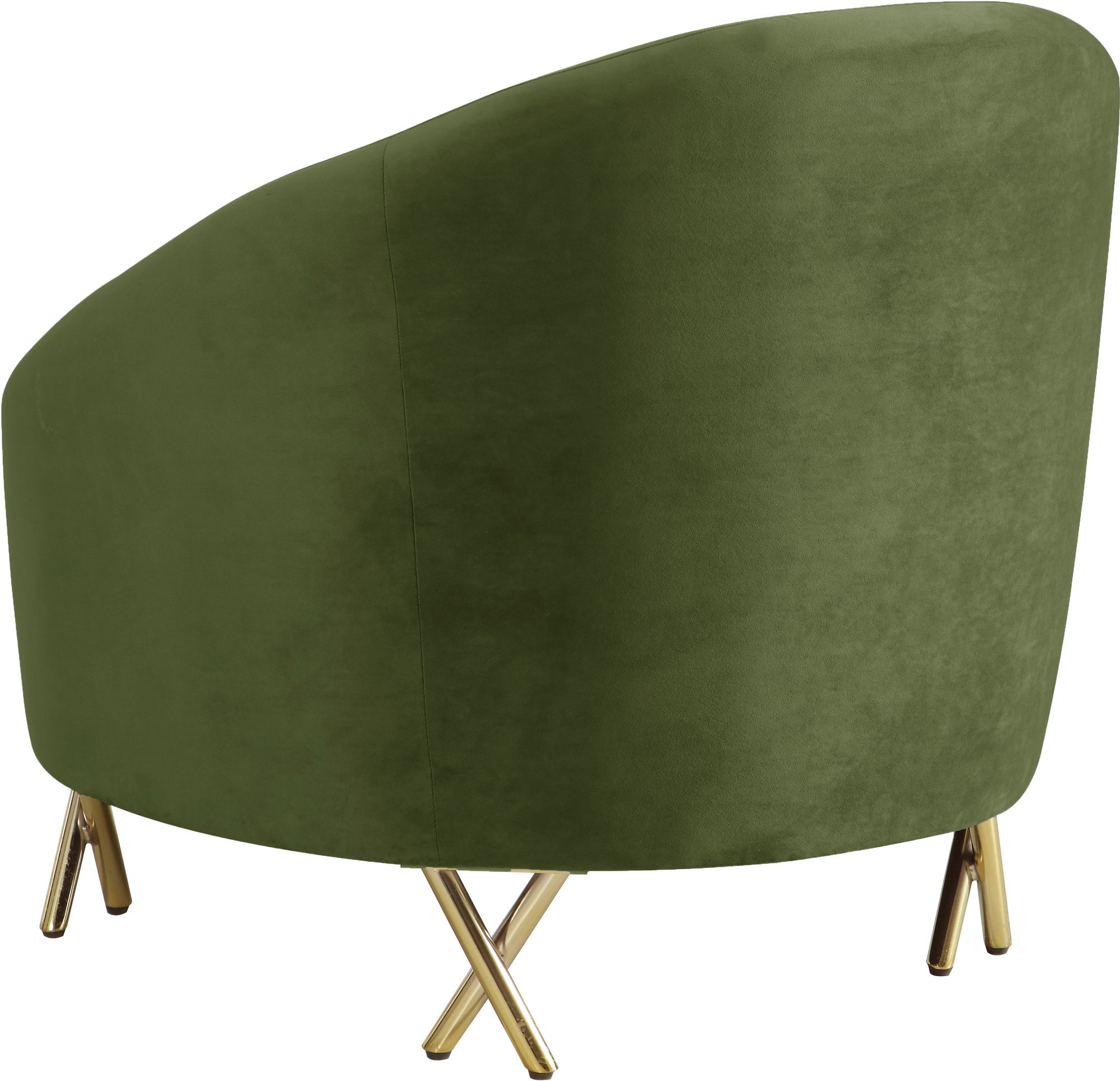 Serpentine Velvet Chair