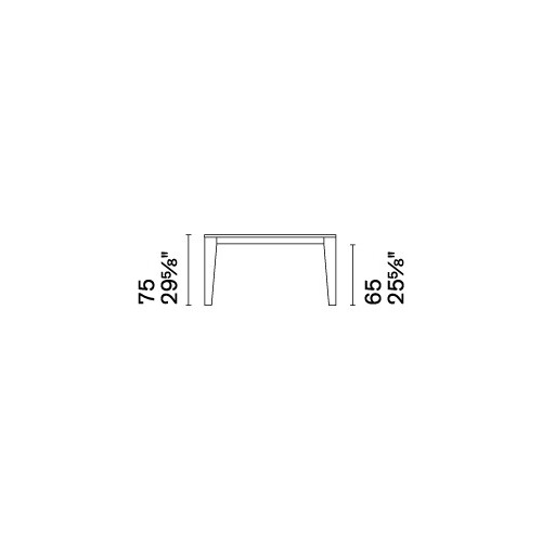 Dogma W70.9"-94.5" Rectangular Ceramic/Wood Extendable Dining Table