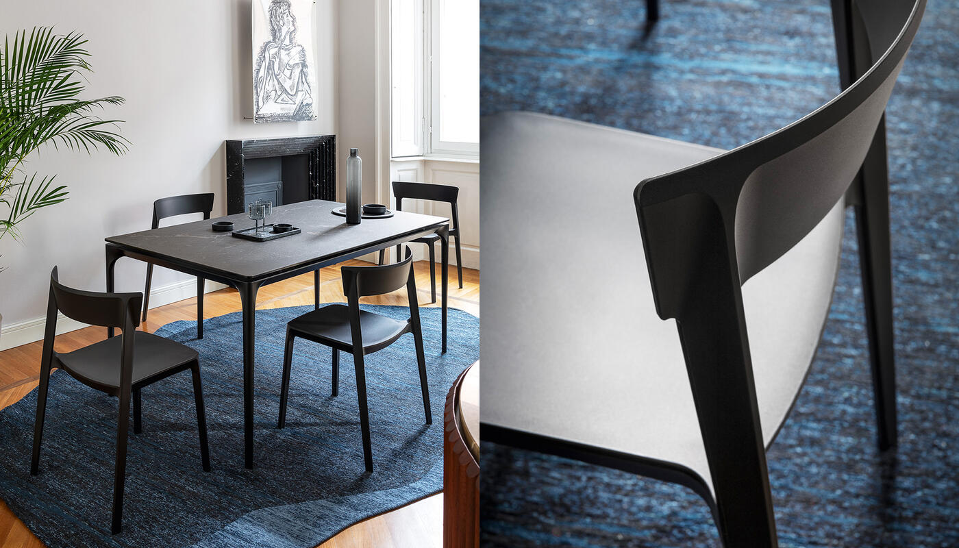 Skin Polypropylene Dining Chair