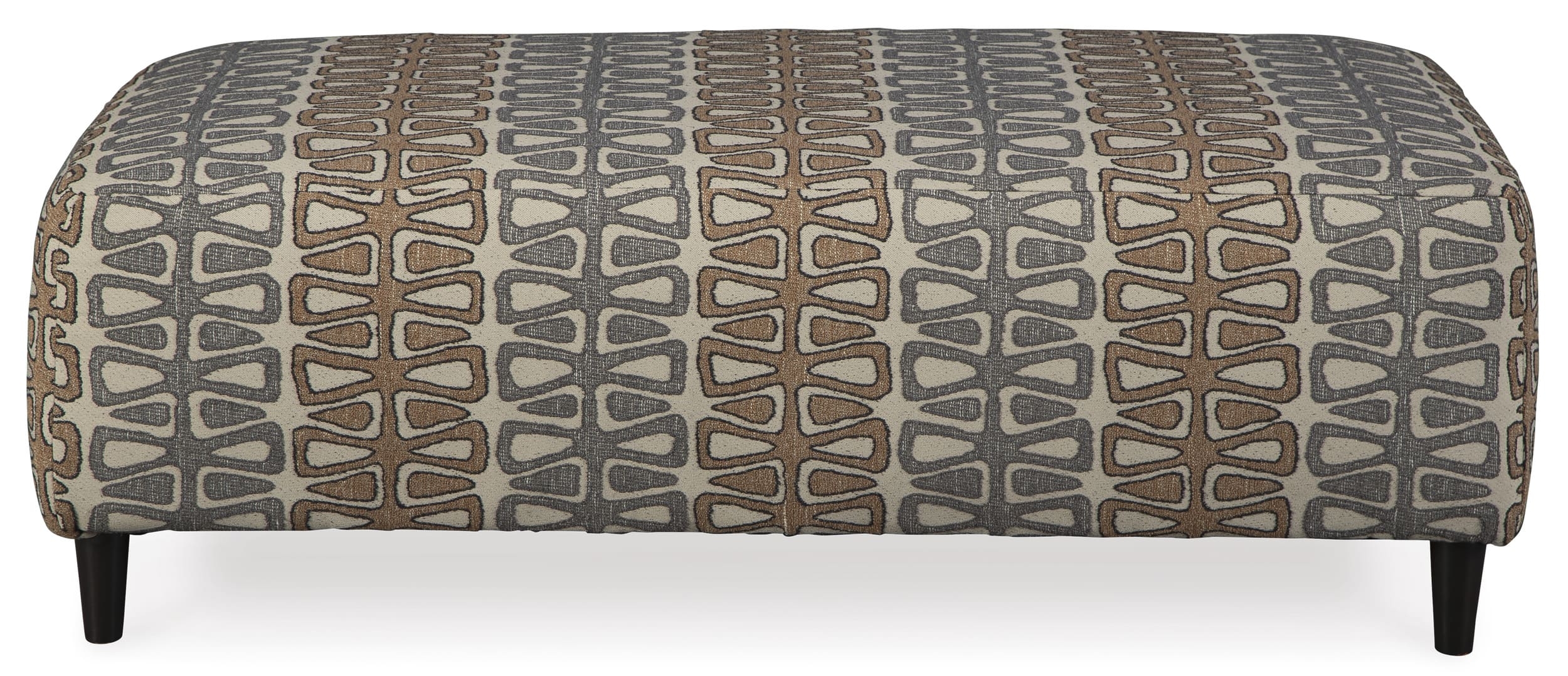 Flintshire Polyester Oversized Accent Ottoman
