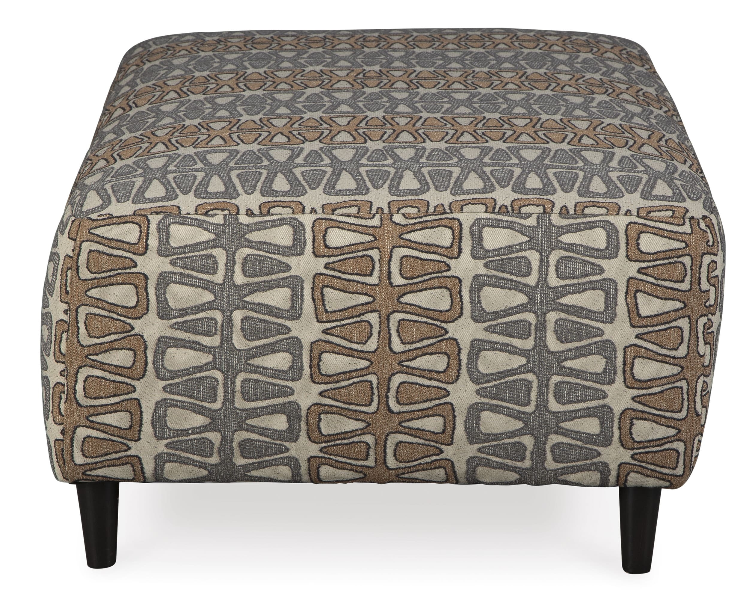 Flintshire Polyester Oversized Accent Ottoman