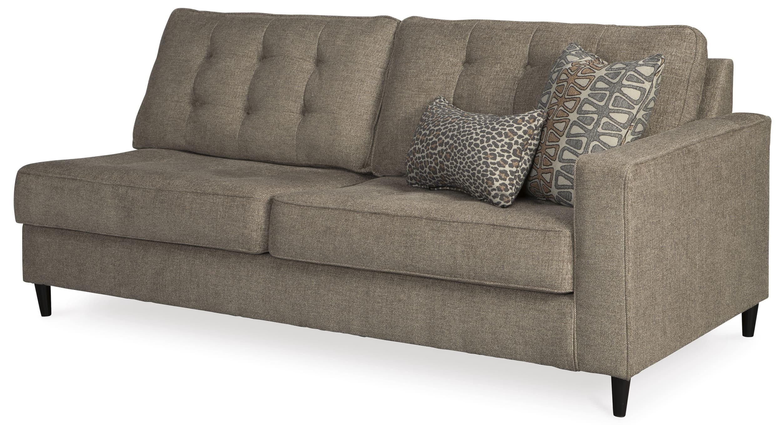 Flintshire 2-Piece Polyester L-Shaped Sectional Sofa w/Left Arm Chaise Facing
