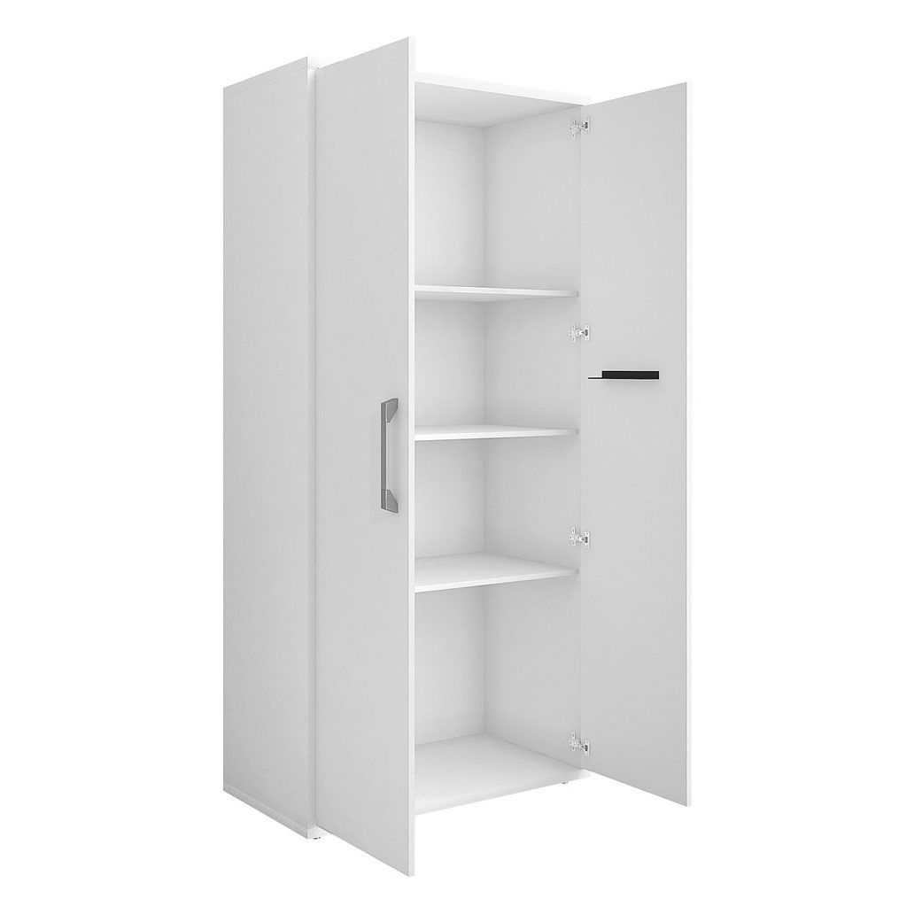Eiffel 73.43-inch Garage Cabinet w/4 Adjustable Shelves