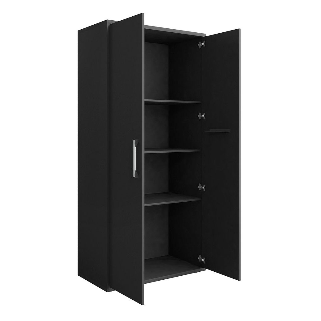 Eiffel 73.43-inch Garage Cabinet w/4 Adjustable Shelves