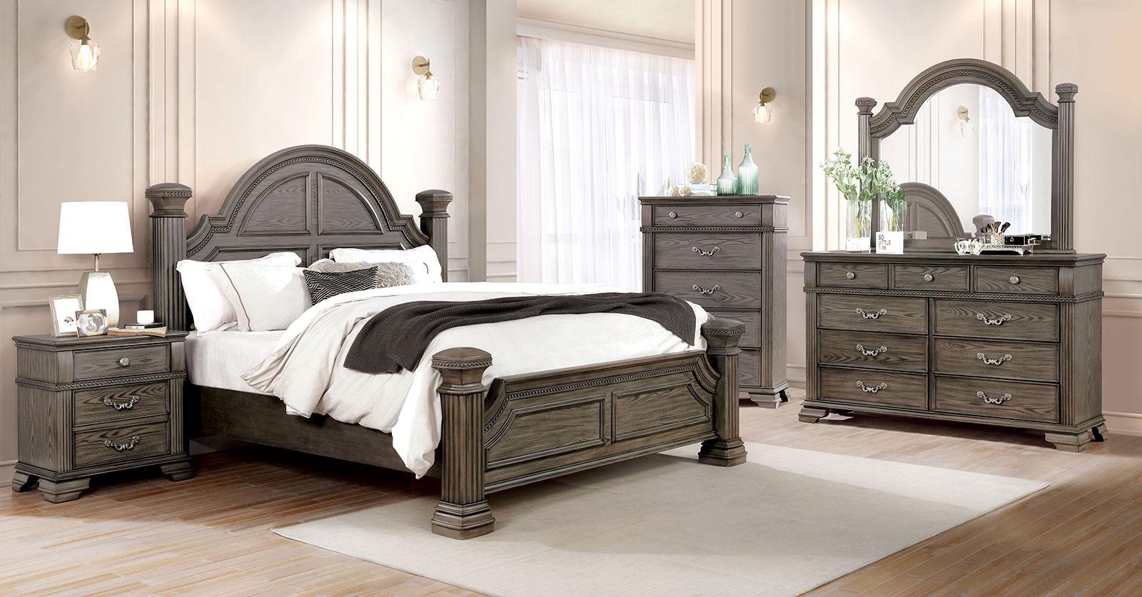 Pamphilos Wood Low Poster Bedroom Set