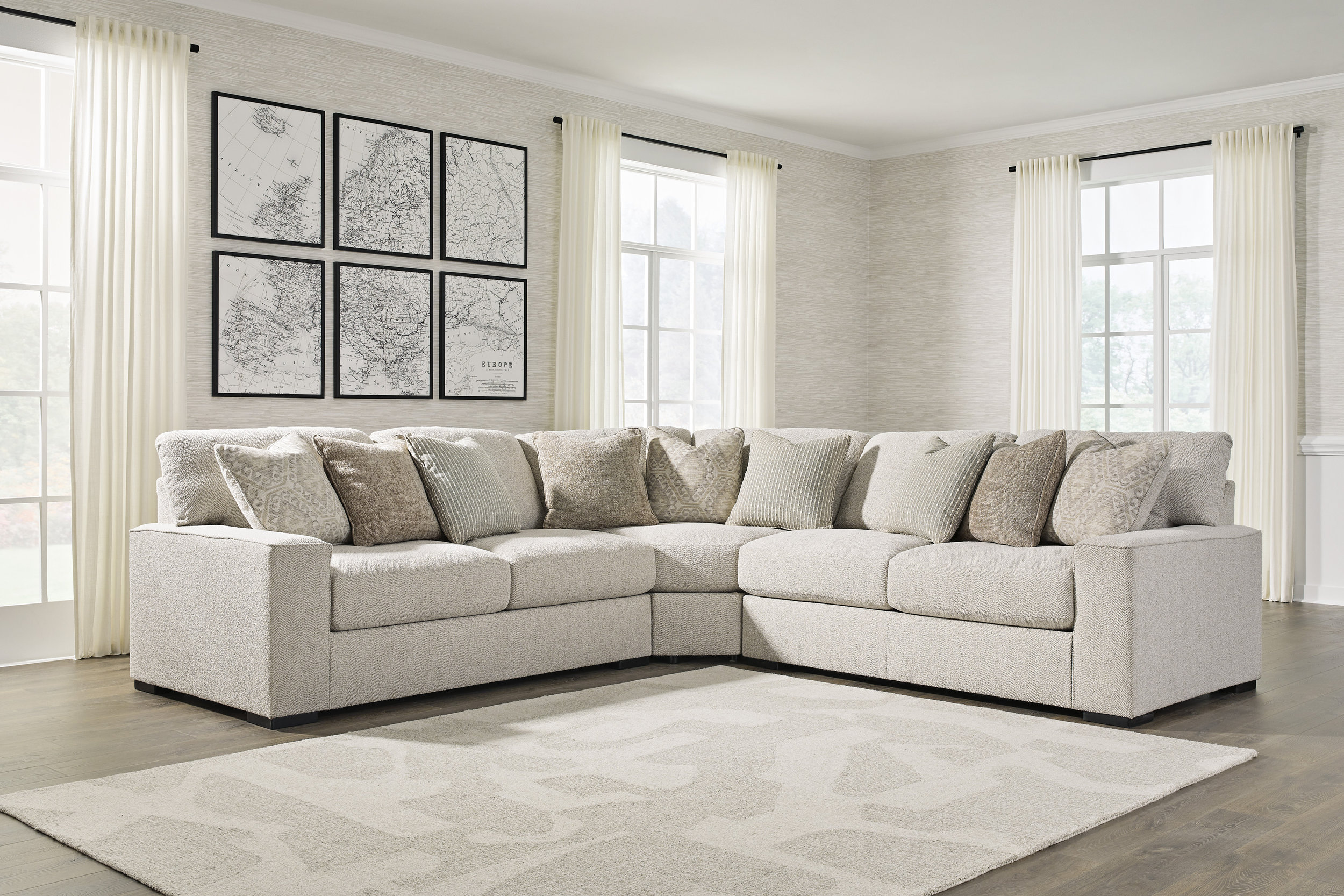 Ballyton Sand 3-Piece Sectional