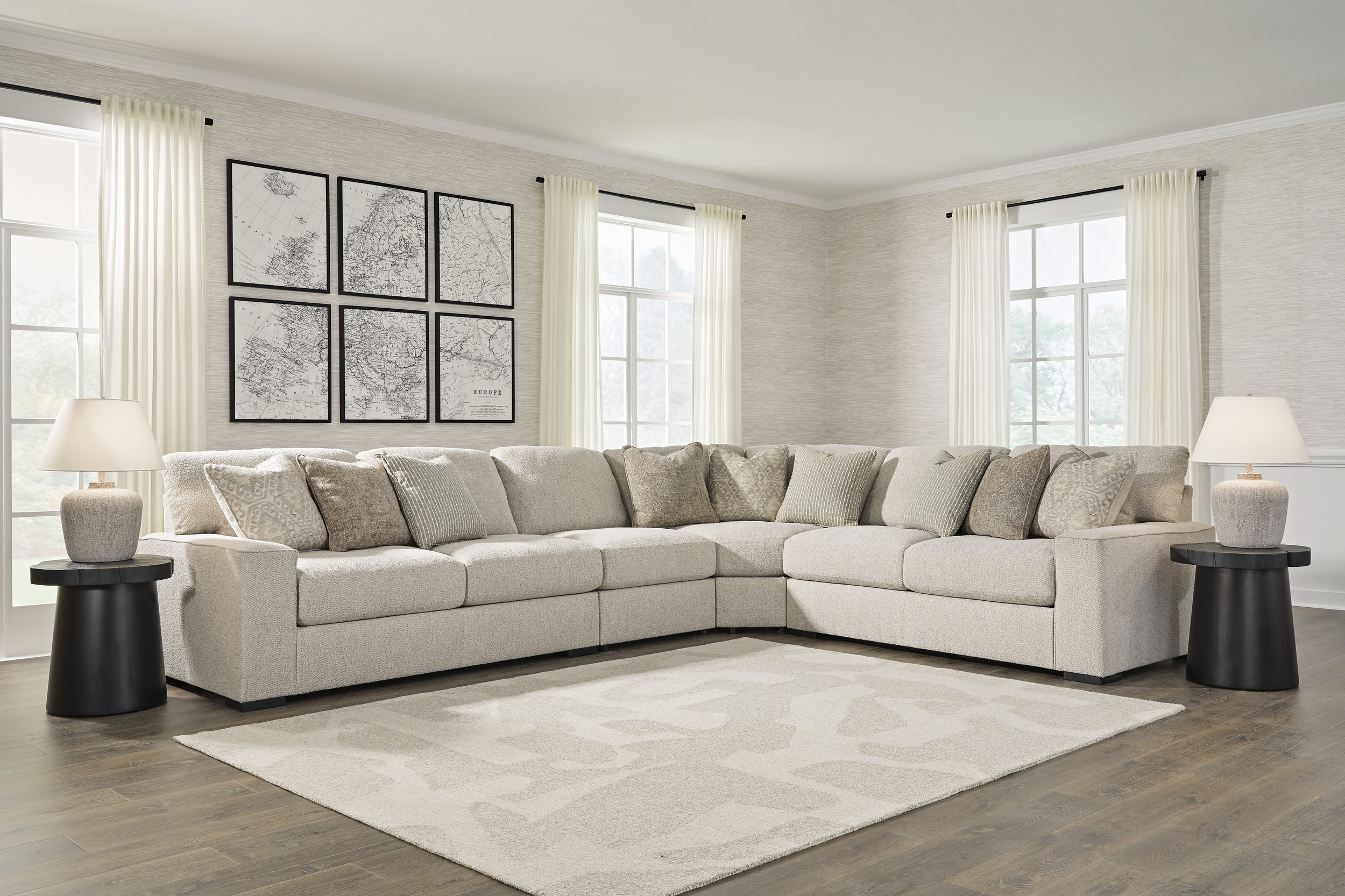 Brand New Elegant Ashley’s Ballytown Sectional