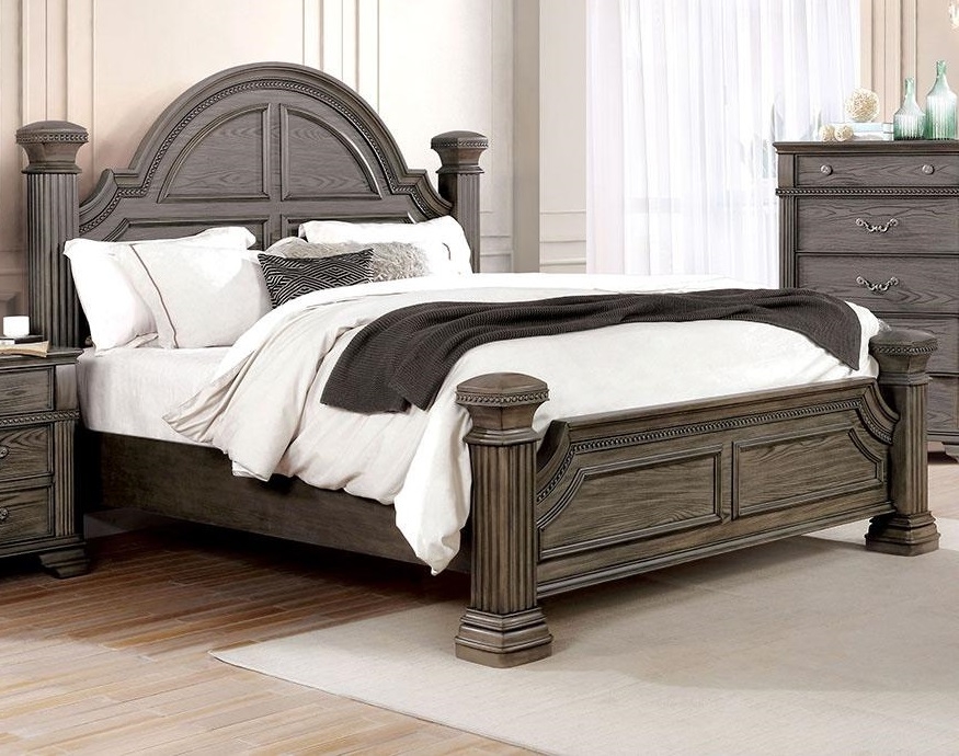 Pamphilos Wood Low Poster Bedroom Set