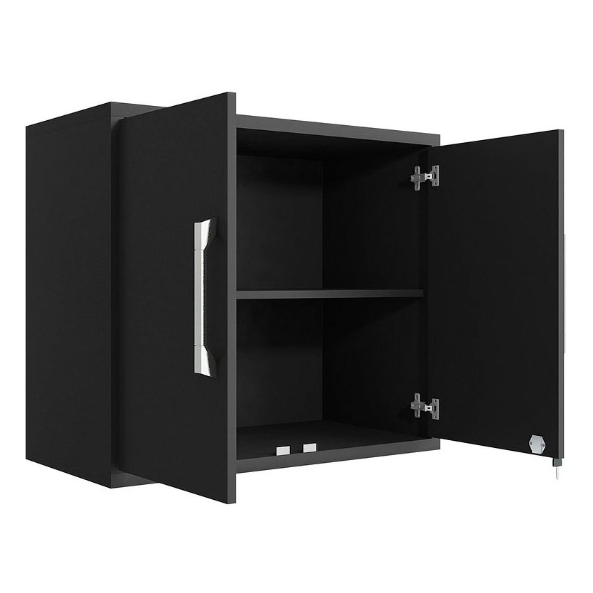 Eiffel Floating Garage Storage Cabinet w/Lock & Key