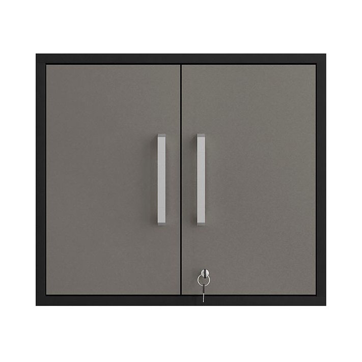 Eiffel Floating Garage Storage Cabinet w/Lock & Key