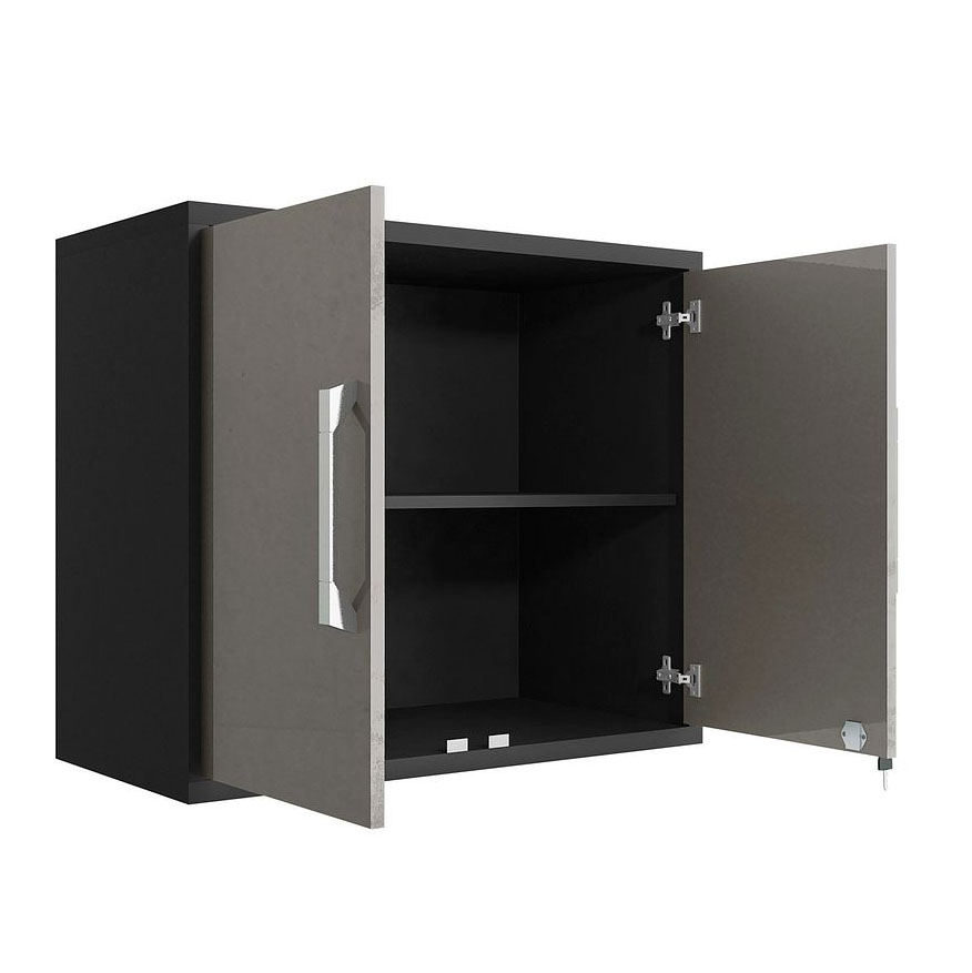Eiffel Floating Garage Storage Cabinet w/Lock & Key