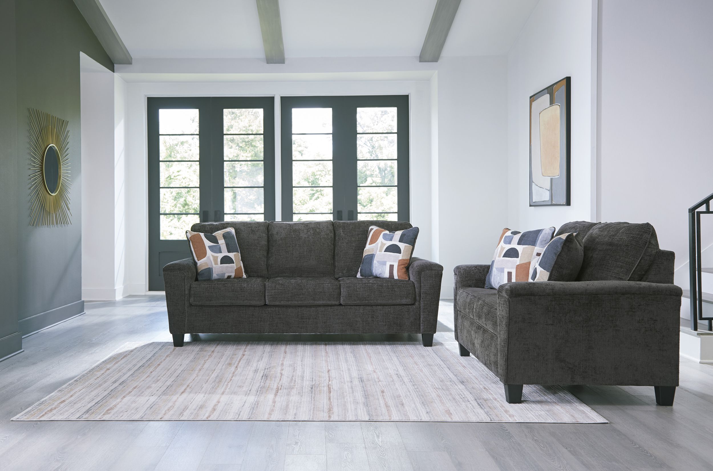 Erinslane Polyester Living Room Set