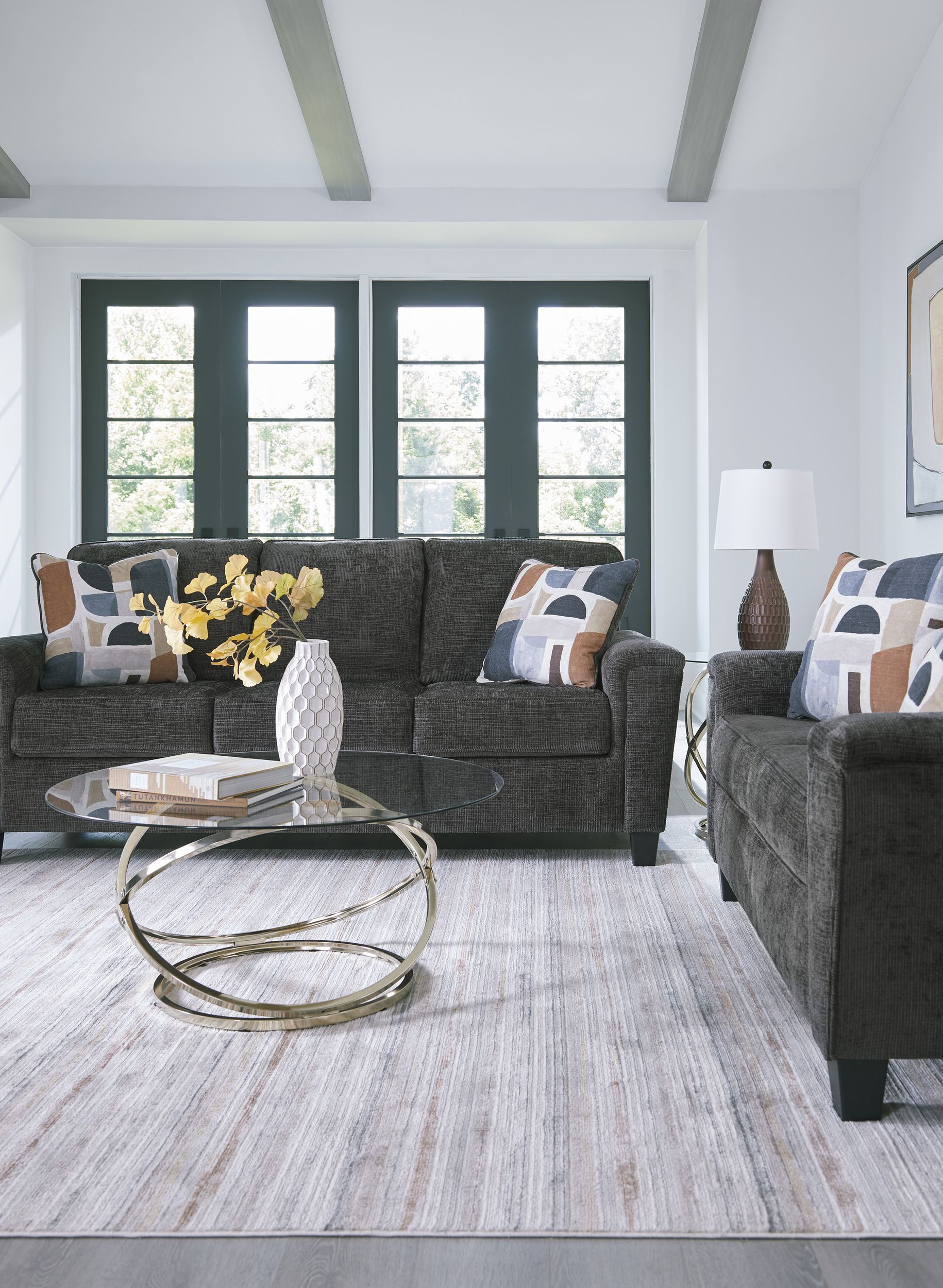 Erinslane Fabric Sofa in Dusk | Signature Design by Ashley