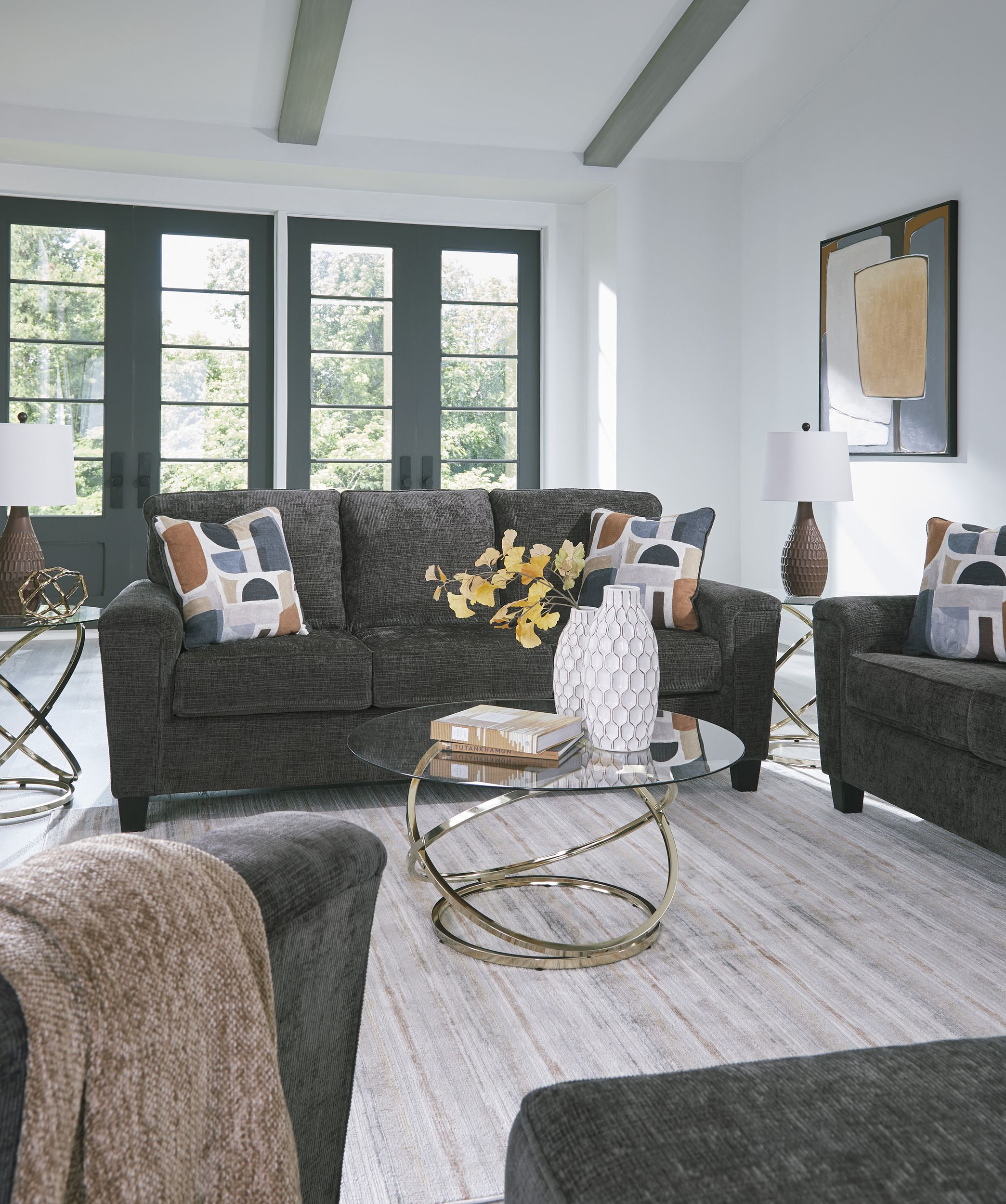 Erinslane Polyester Living Room Set