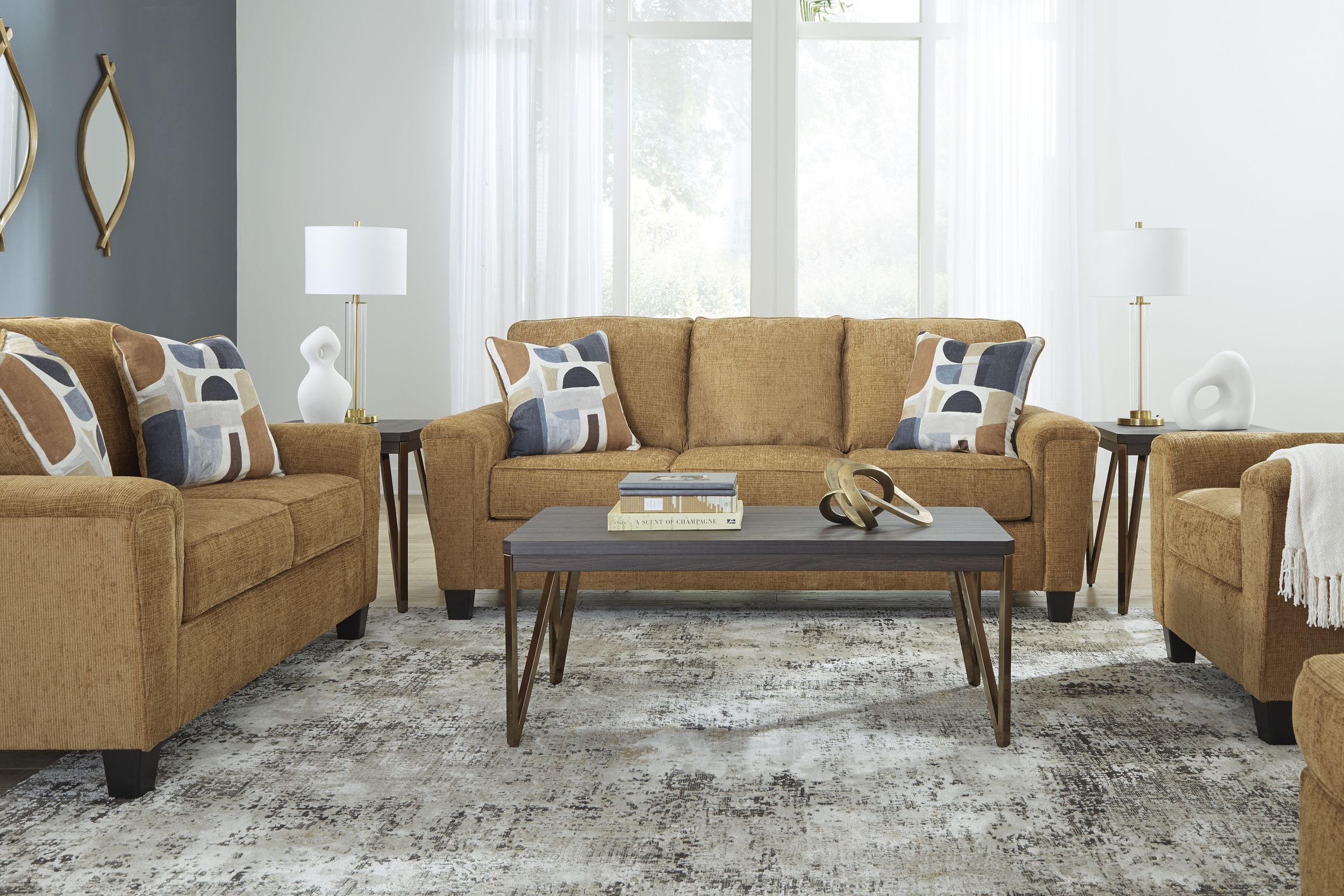 Erinslane Polyester Living Room Set
