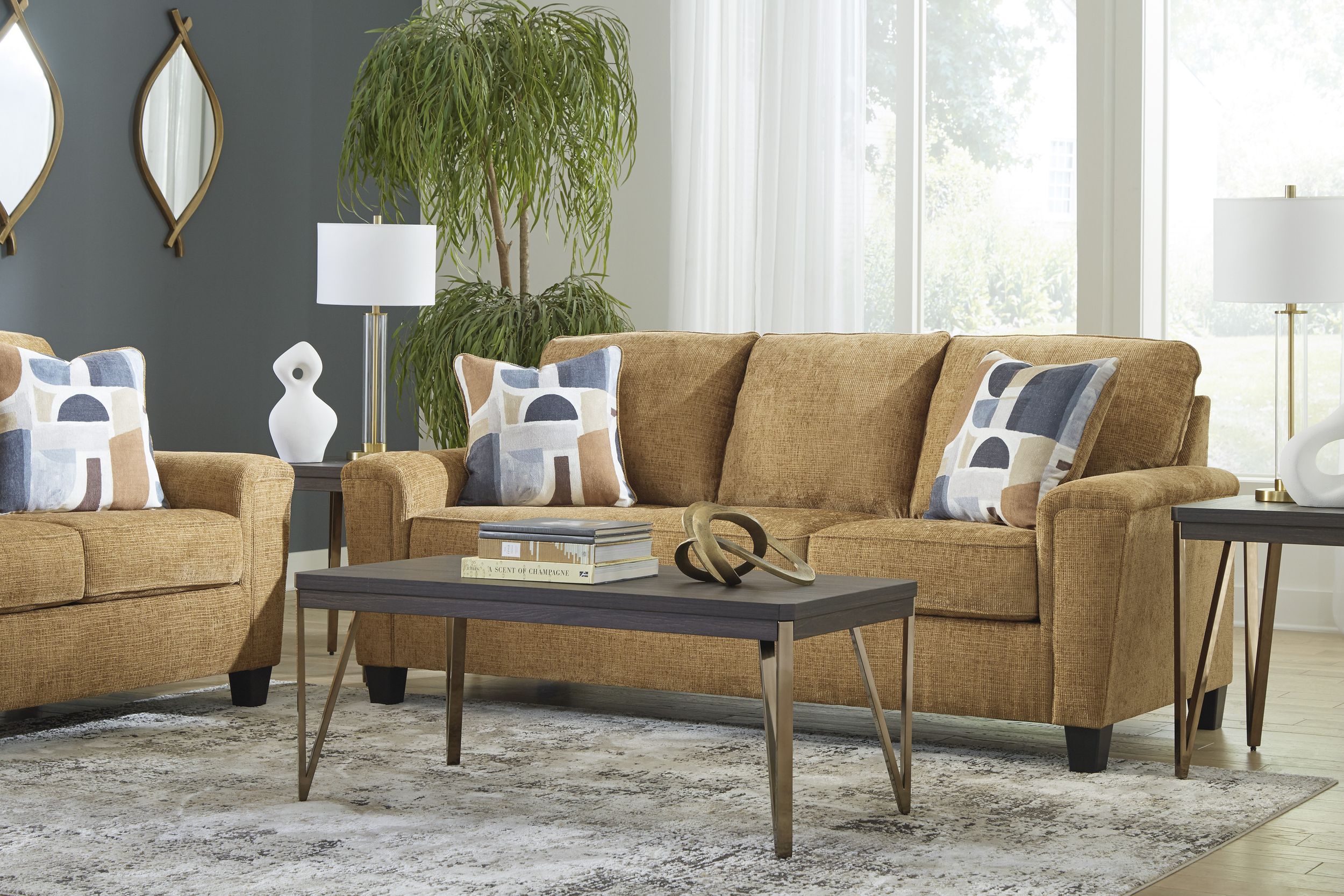 Erinslane Polyester Living Room Set