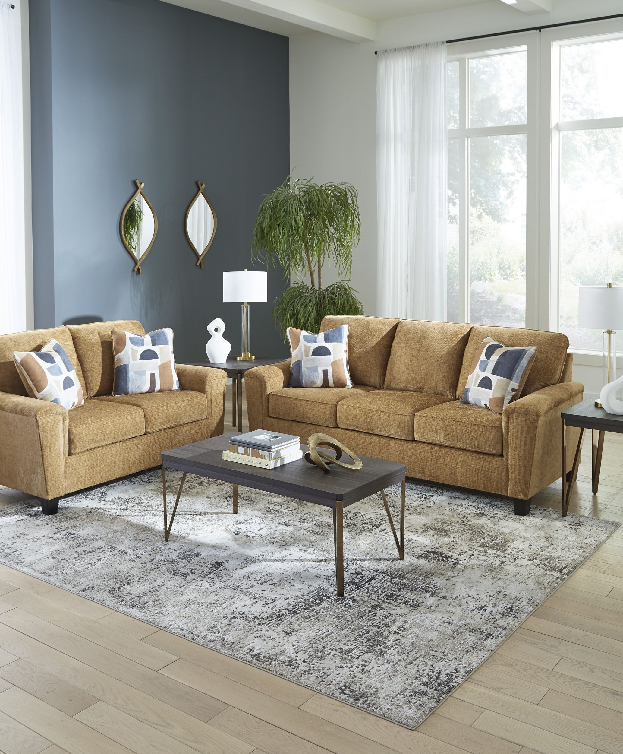 Erinslane Polyester Living Room Set