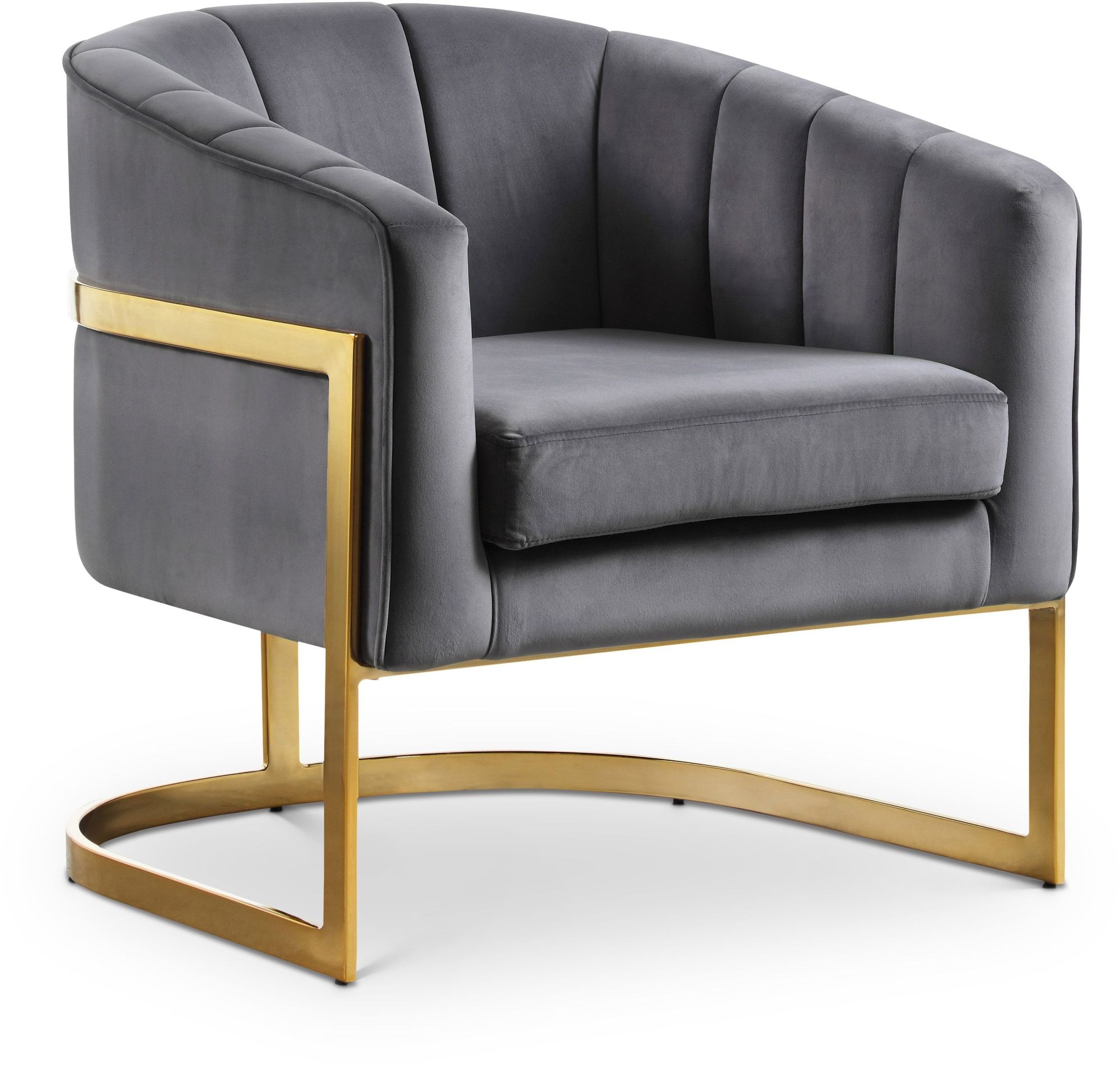 Carter Velvet Accent Chair