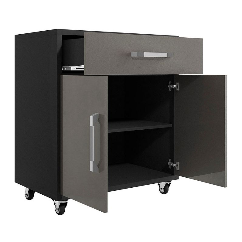 Eiffel 28.35-inch Mobile Garage Storage Cabinet w/1 Drawer
