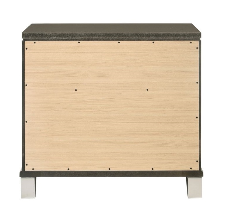 Skylar Wood Nightstand w/2 Drawers