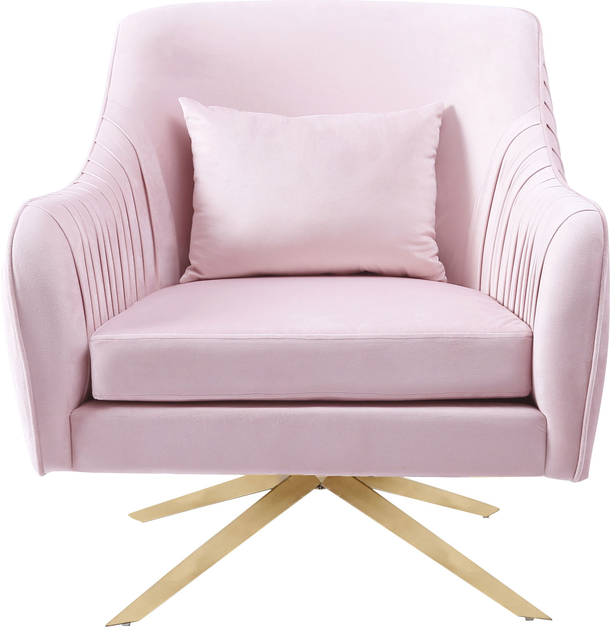 Paloma Velvet Swivel Accent Chair