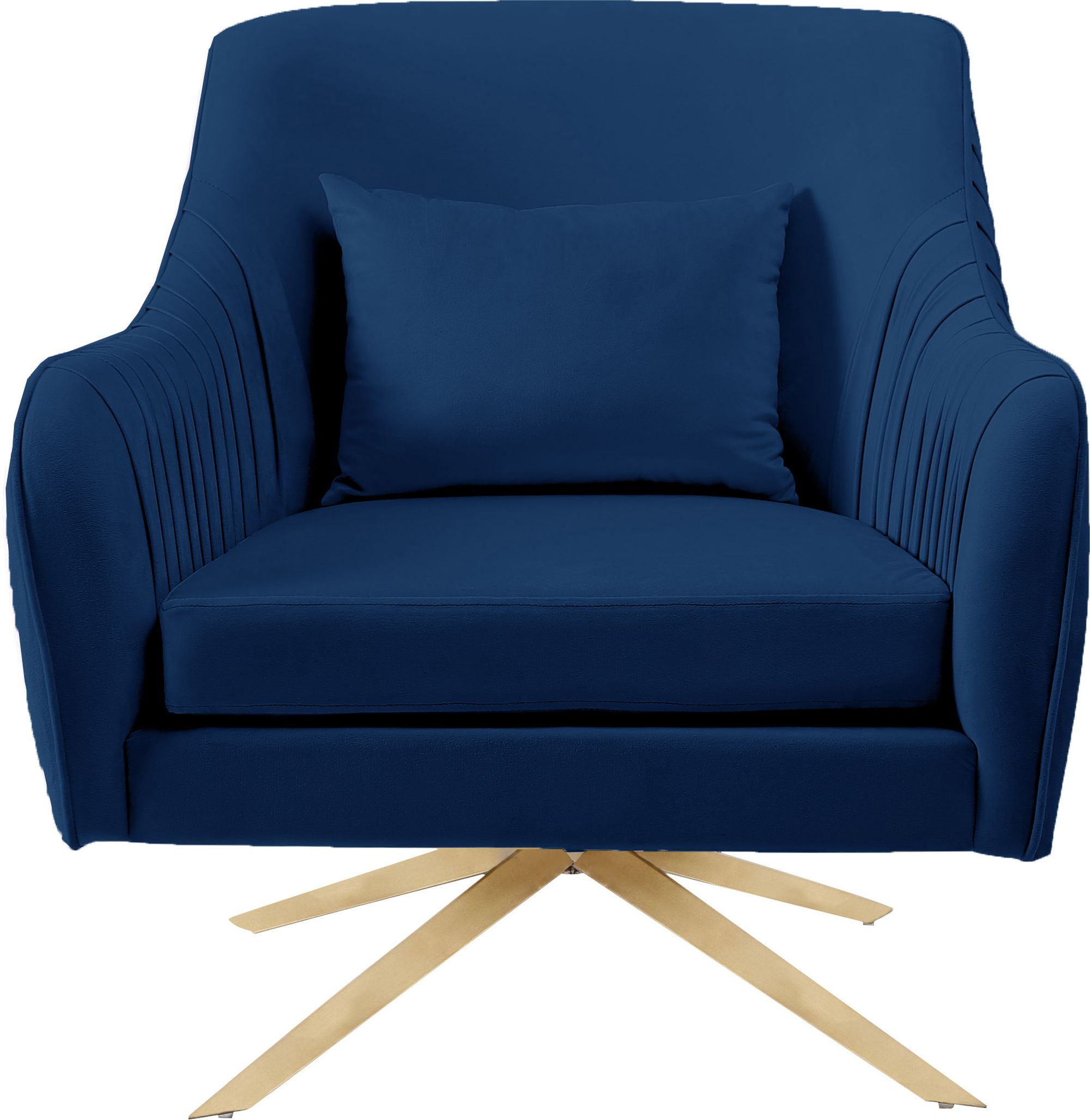 Paloma Velvet Swivel Accent Chair