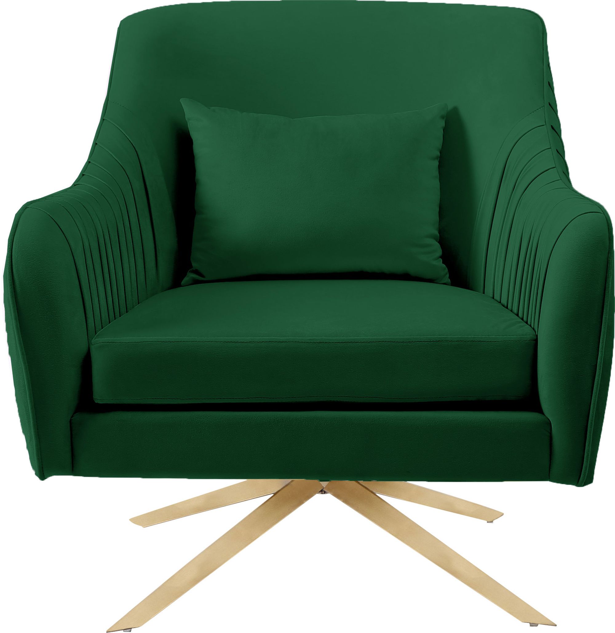 Paloma Velvet Swivel Accent Chair