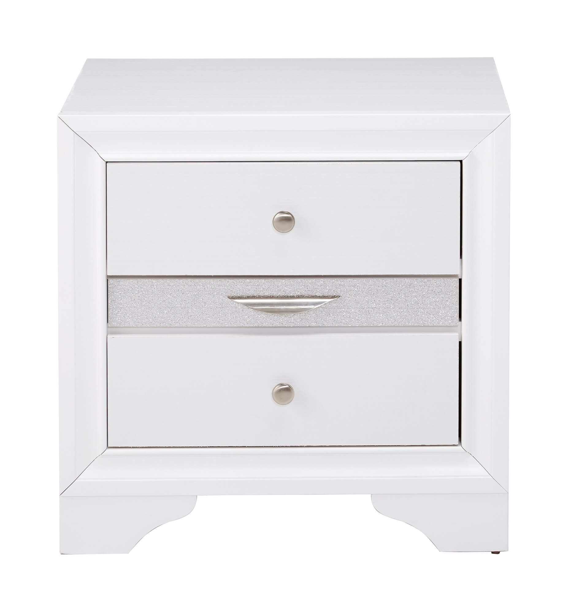 Naima Wood/Wood Veneer Storage Platform Bedroom Set