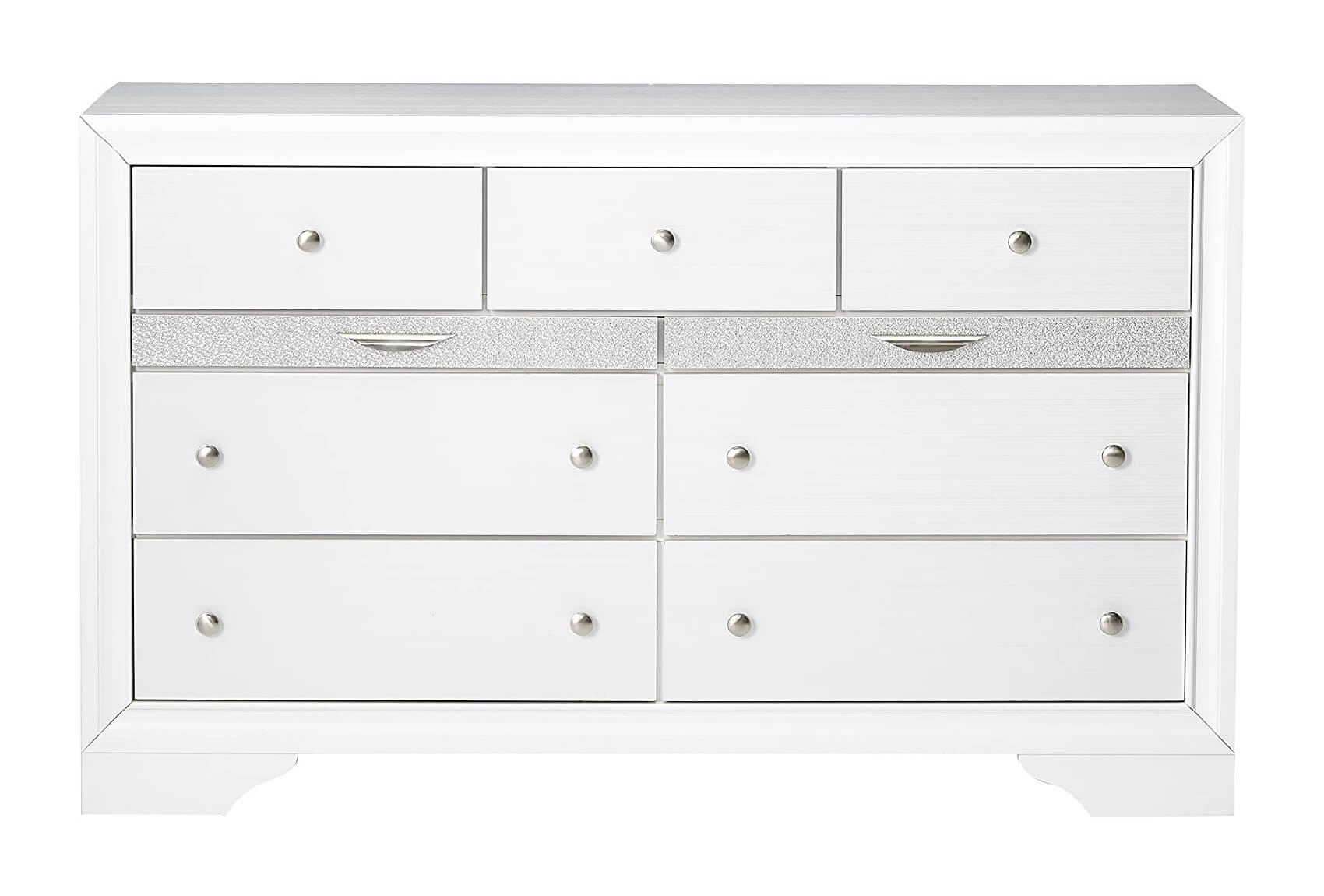 Naima Wood/Wood Veneer Storage Platform Bedroom Set