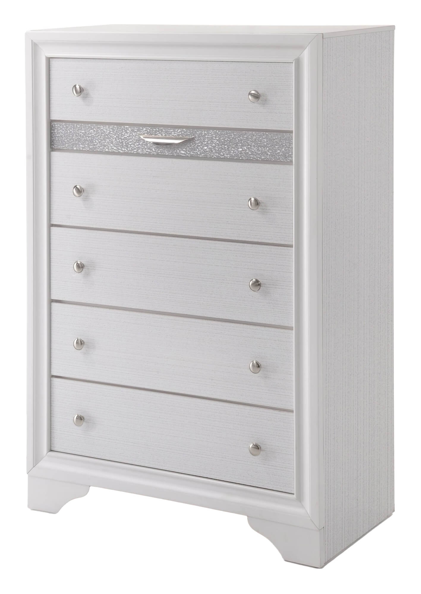 Naima Wood/Wood Veneer Storage Platform Bedroom Set
