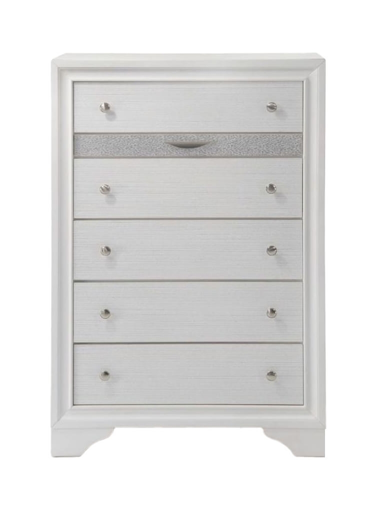 Naima Wood/Wood Veneer Storage Platform Bedroom Set