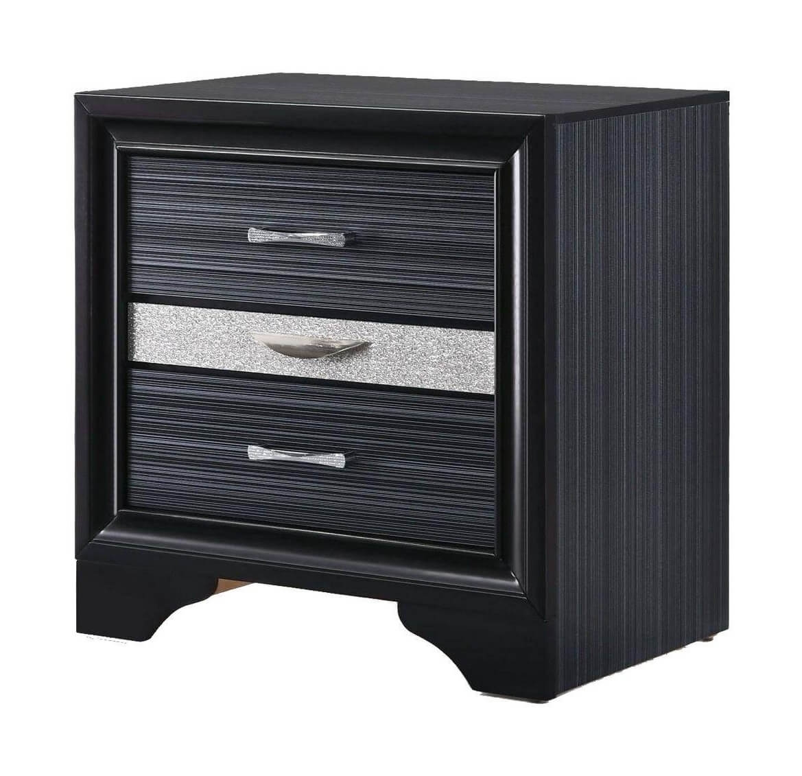 Naima Wood/Wood Veneer Nightstand